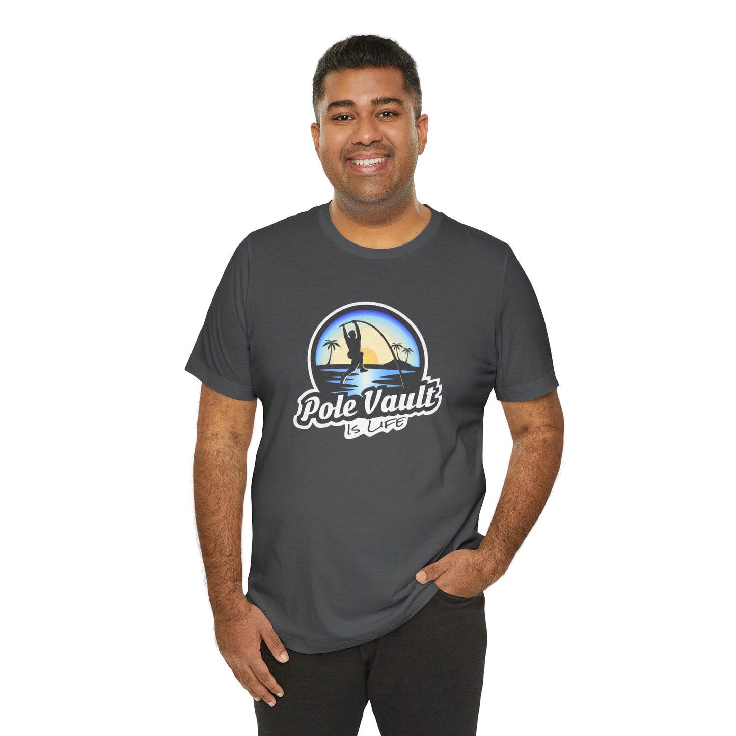 Beach Pole Vault is Life Guy - Classic Tee