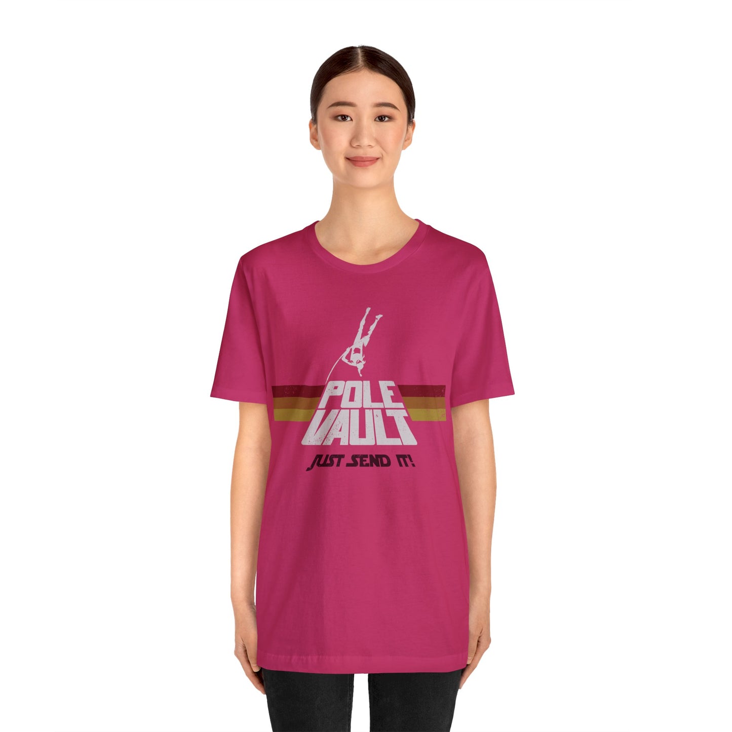 Pole Vault Just Send It Girl - Classic Tee