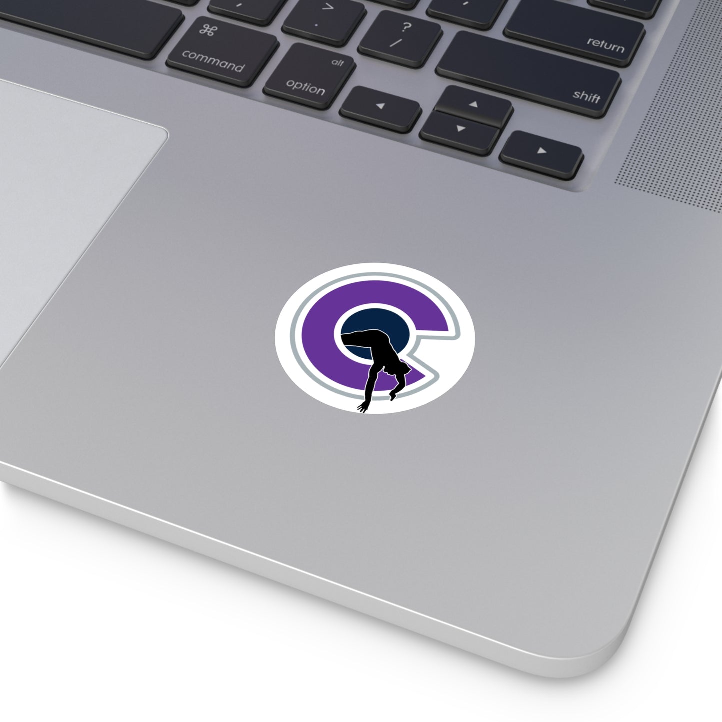 NOCO "C" White Round Vinyl Sticker