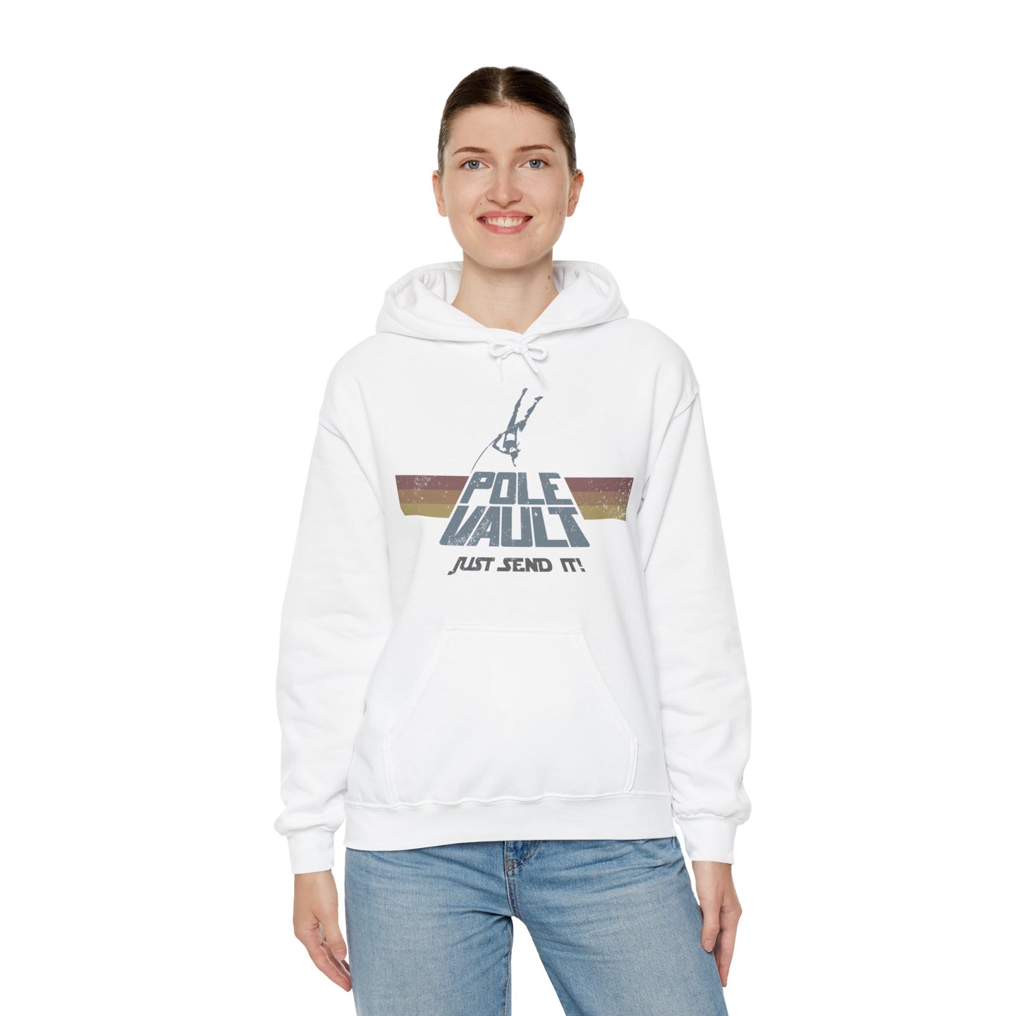 Pole Vault Just Send It Girl - Hoodie