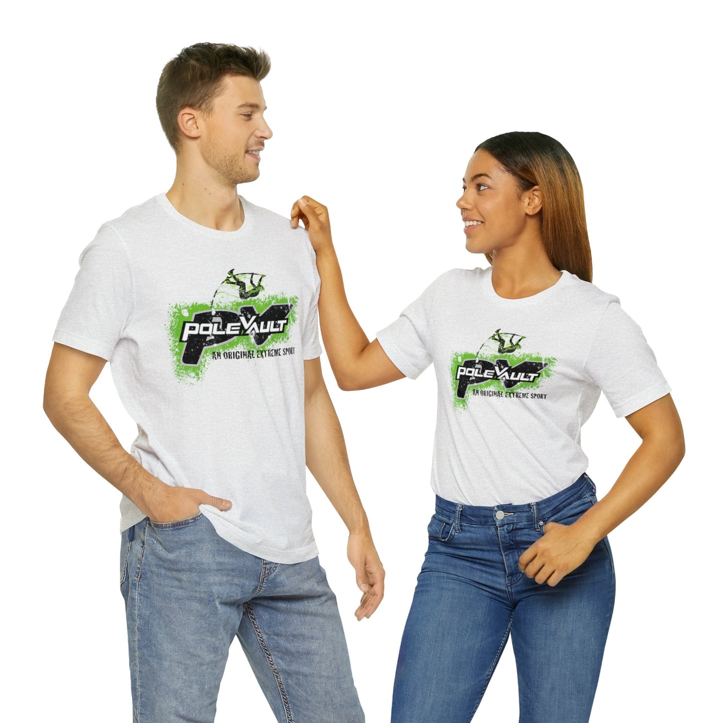 Pole Vault, An Original Extreme Sport - Deluxe Tee