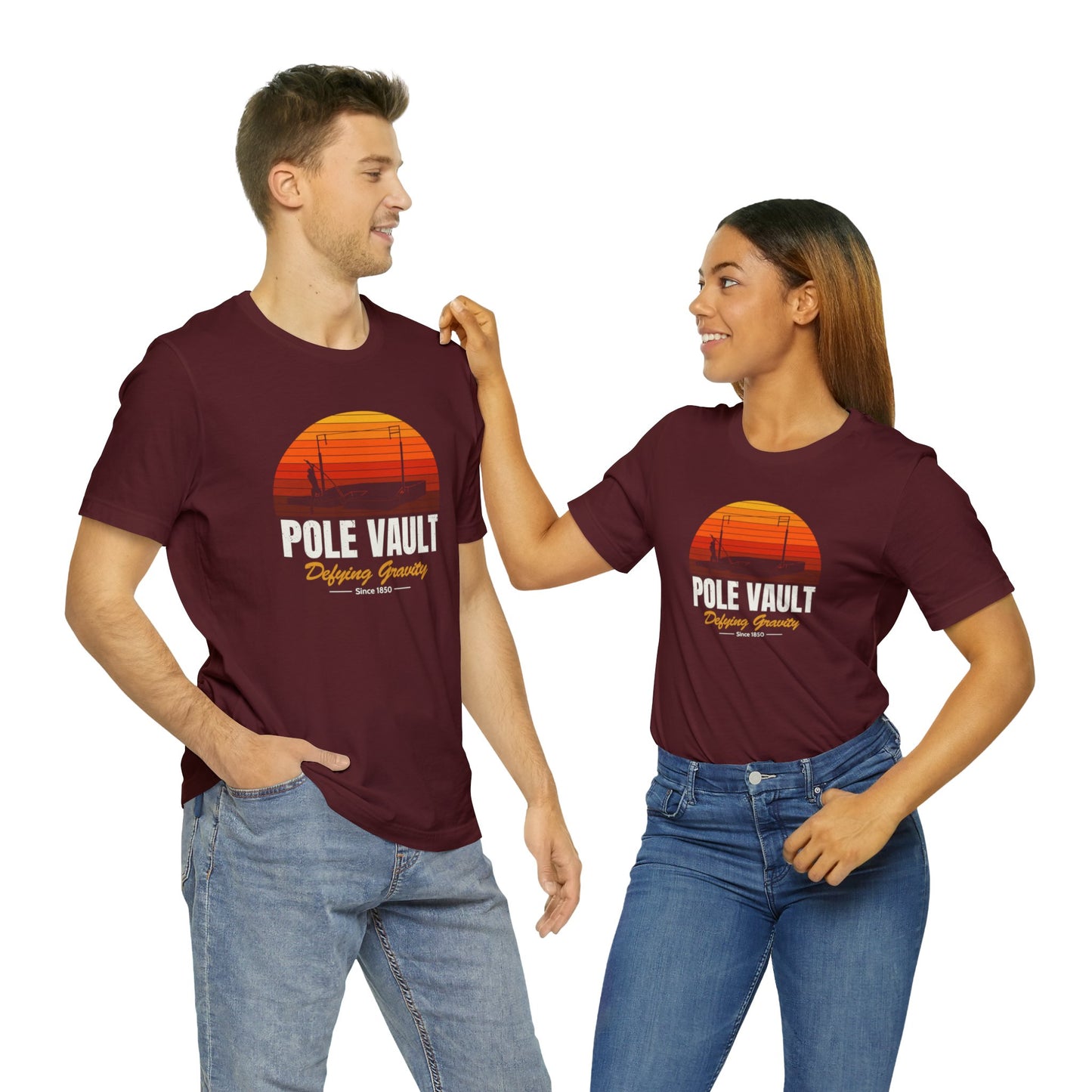 Pole Vault Defying Gravity - Classic Tee