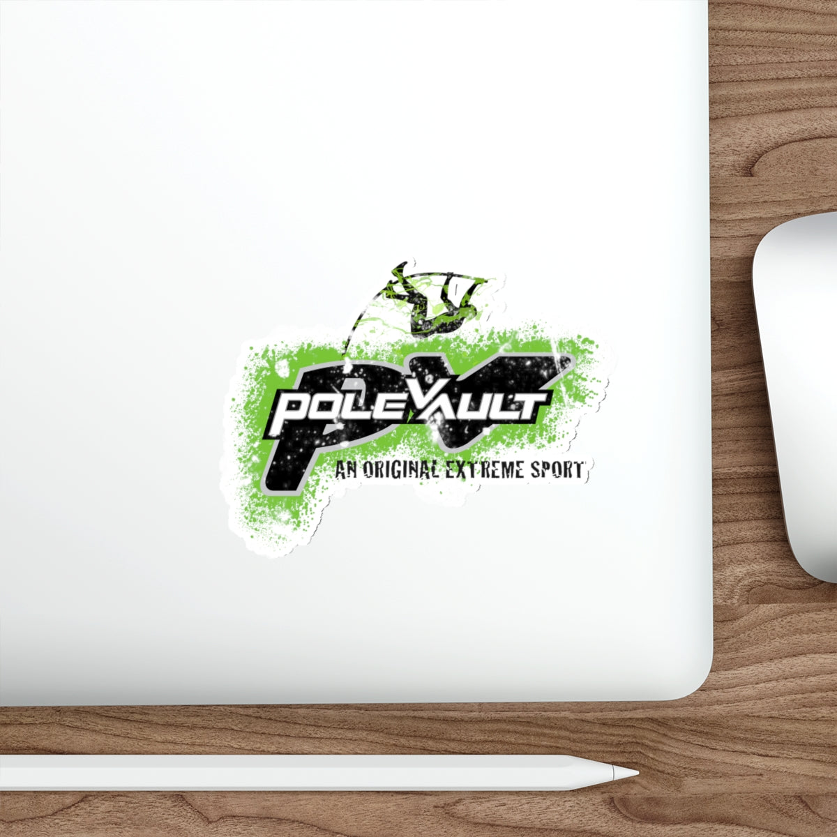Pole Vault, An Original Extreme Sport - Die-Cut Sticker