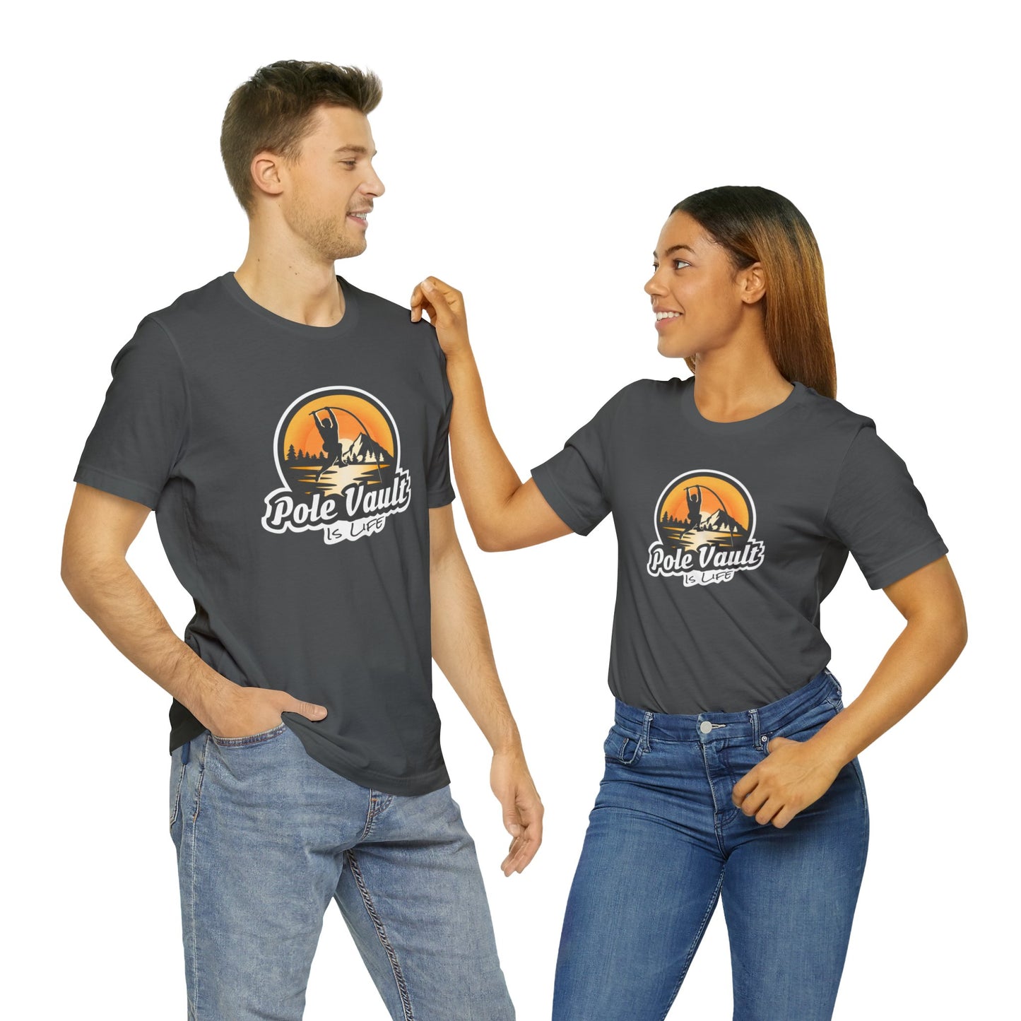 Mountain Pole Vault is Life Guy - Classic Tee