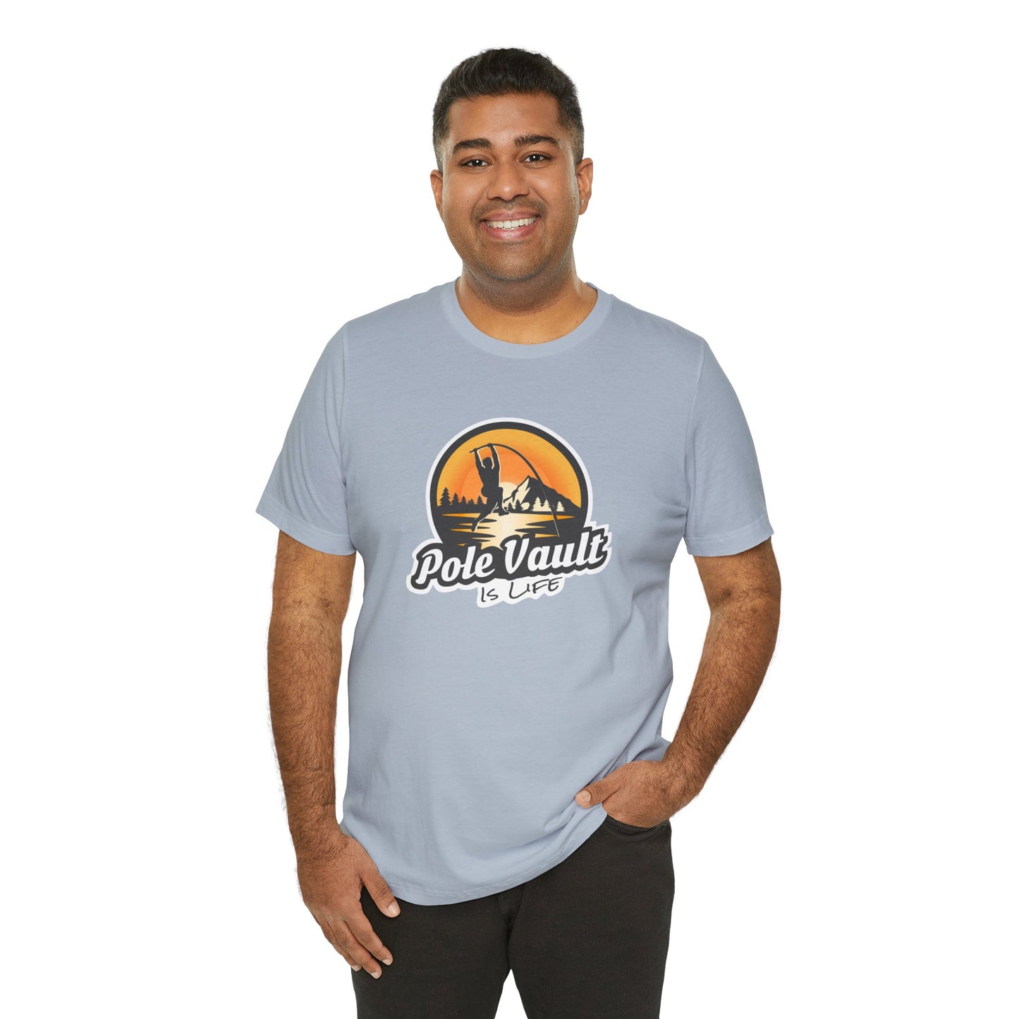 Mountain Pole Vault is Life Guy - Classic Tee