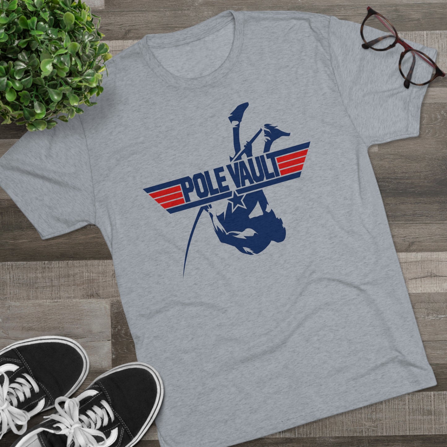 Top Pole Vault Vaulter - Tri-Blend Tee