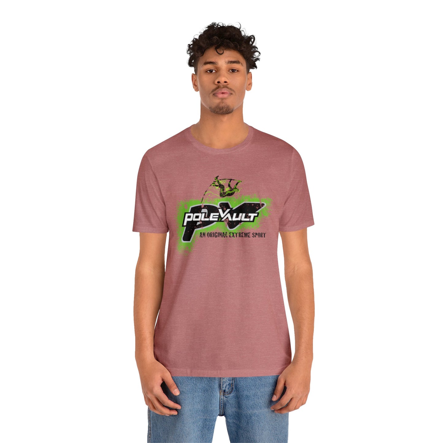 Pole Vault, An Original Extreme Sport - Deluxe Tee