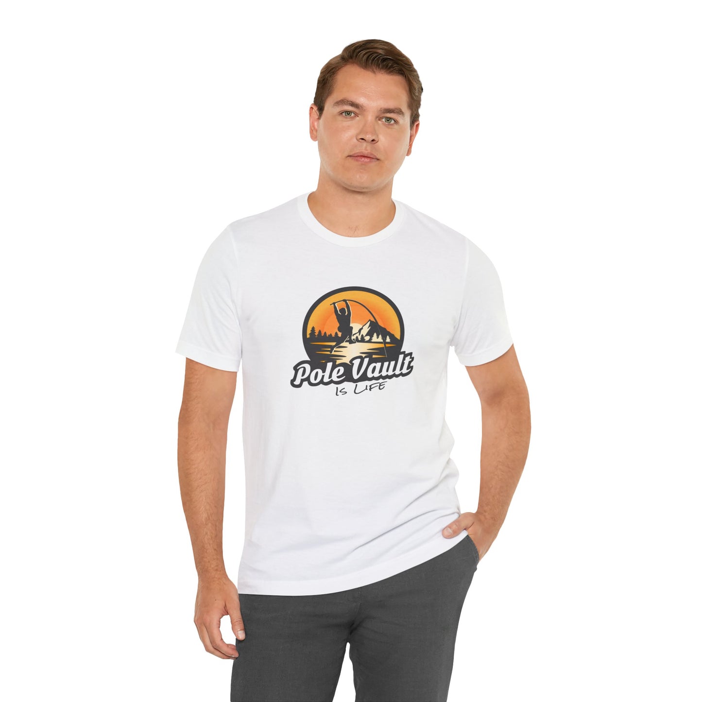 Mountain Pole Vault is Life Guy - Classic Tee