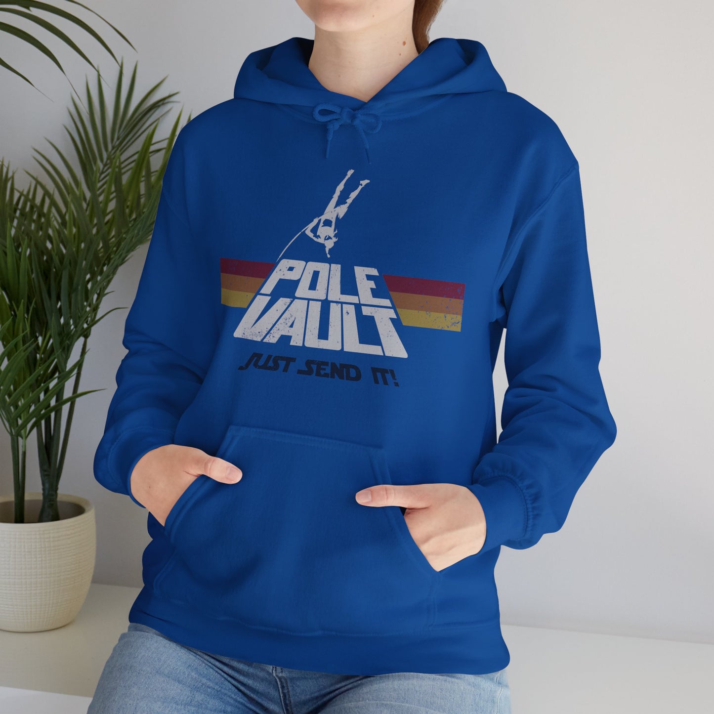 Pole Vault Just Send It Girl - Hoodie