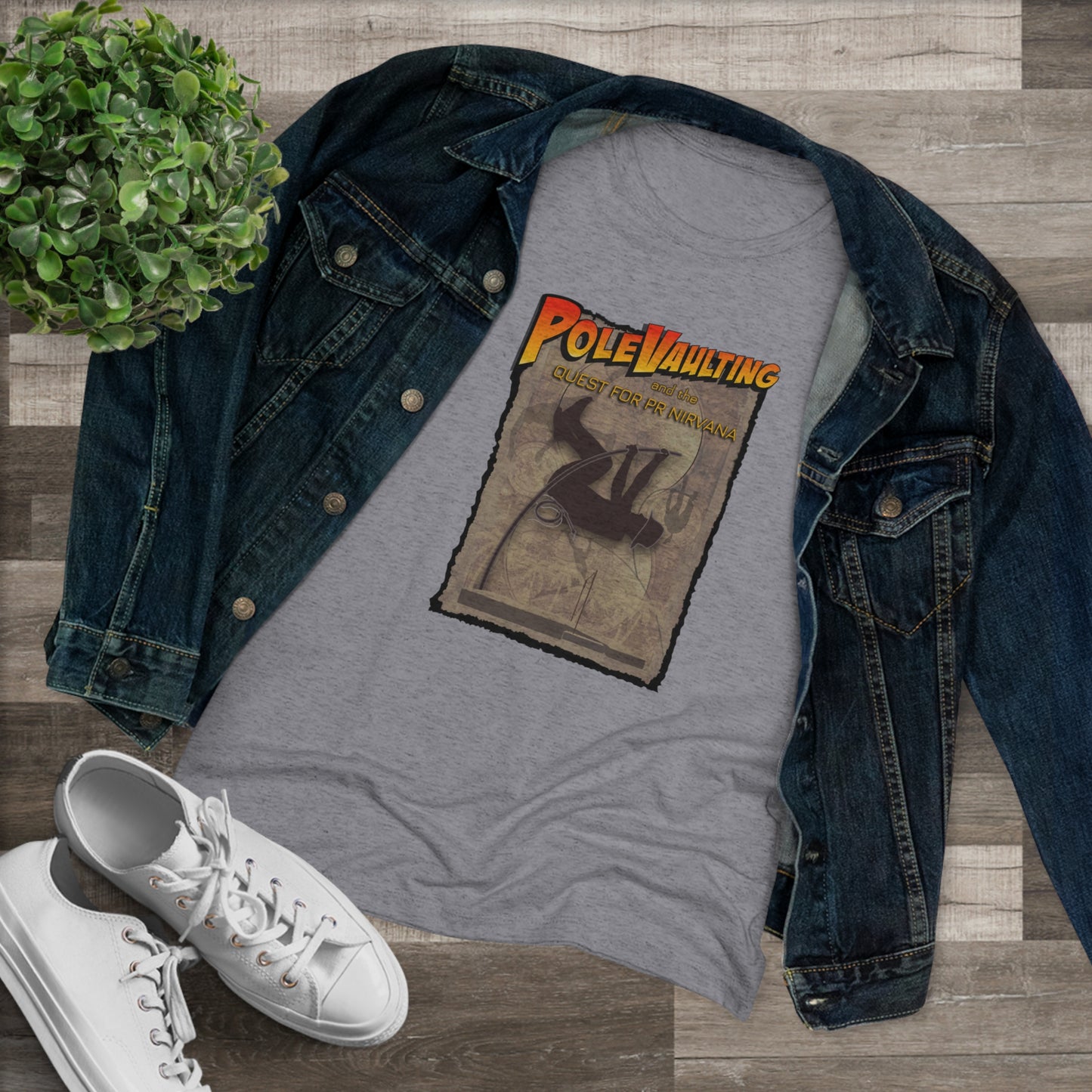 Pole Vaulting, Quest for PR Nirvana - Women's Tri-Blend Tee