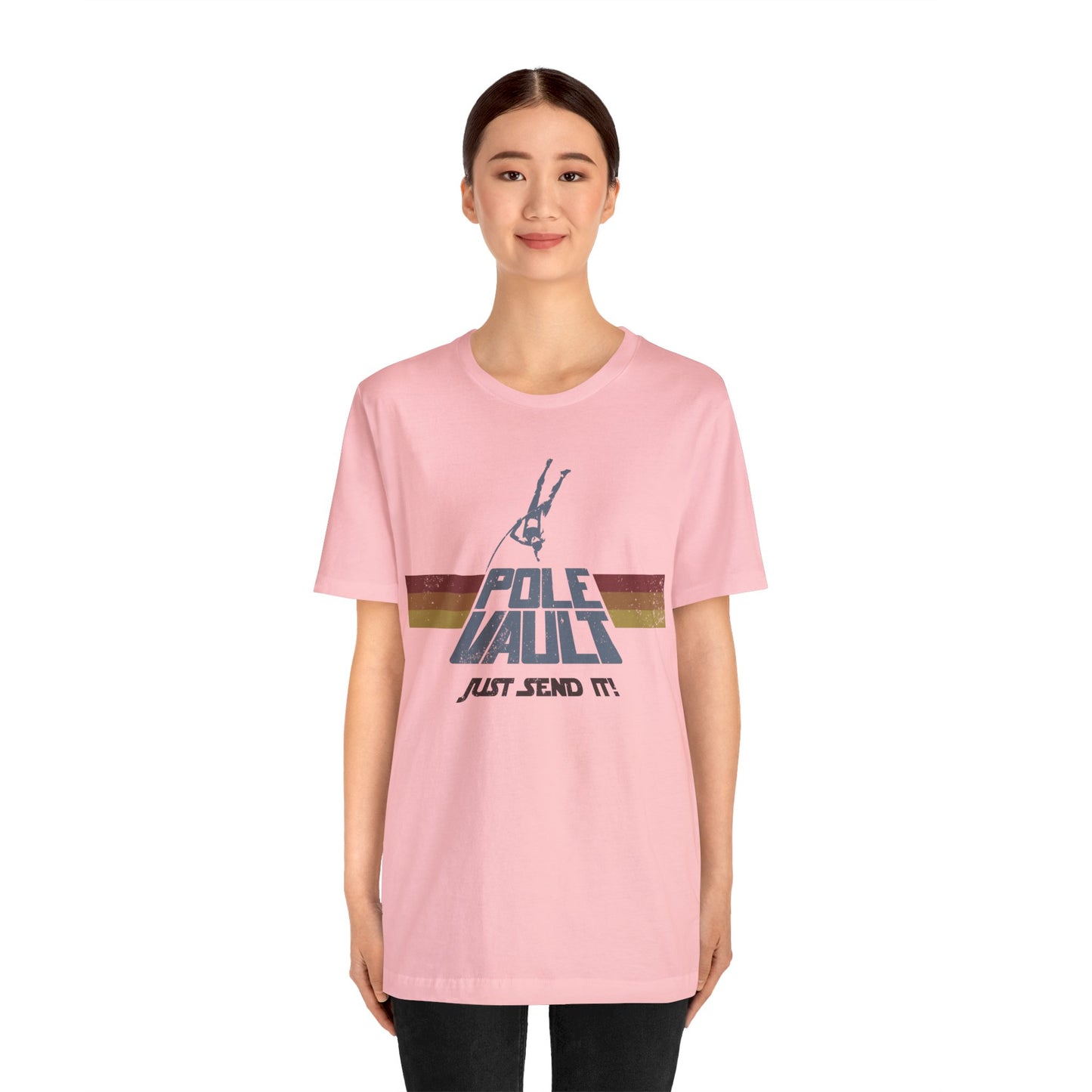 Pole Vault Just Send It Girl - Classic Tee