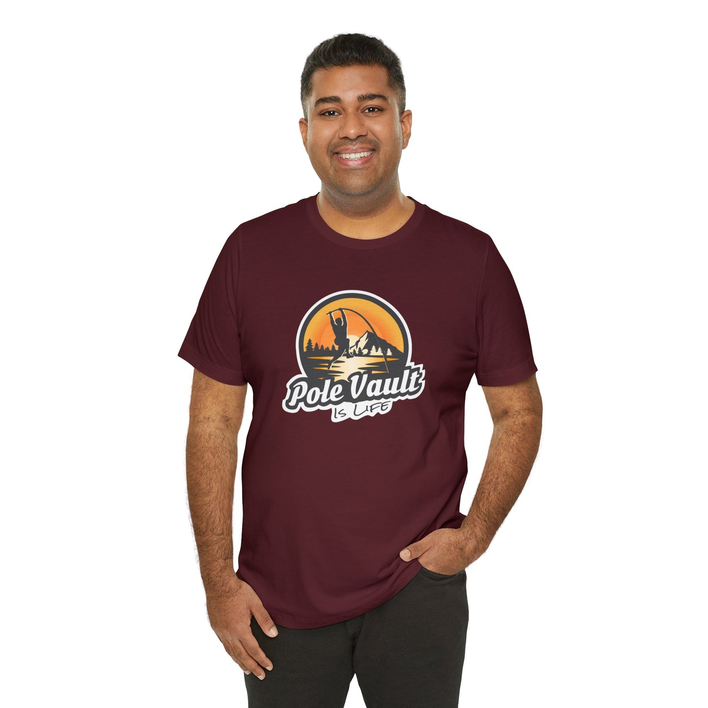 Mountain Pole Vault is Life Guy - Classic Tee