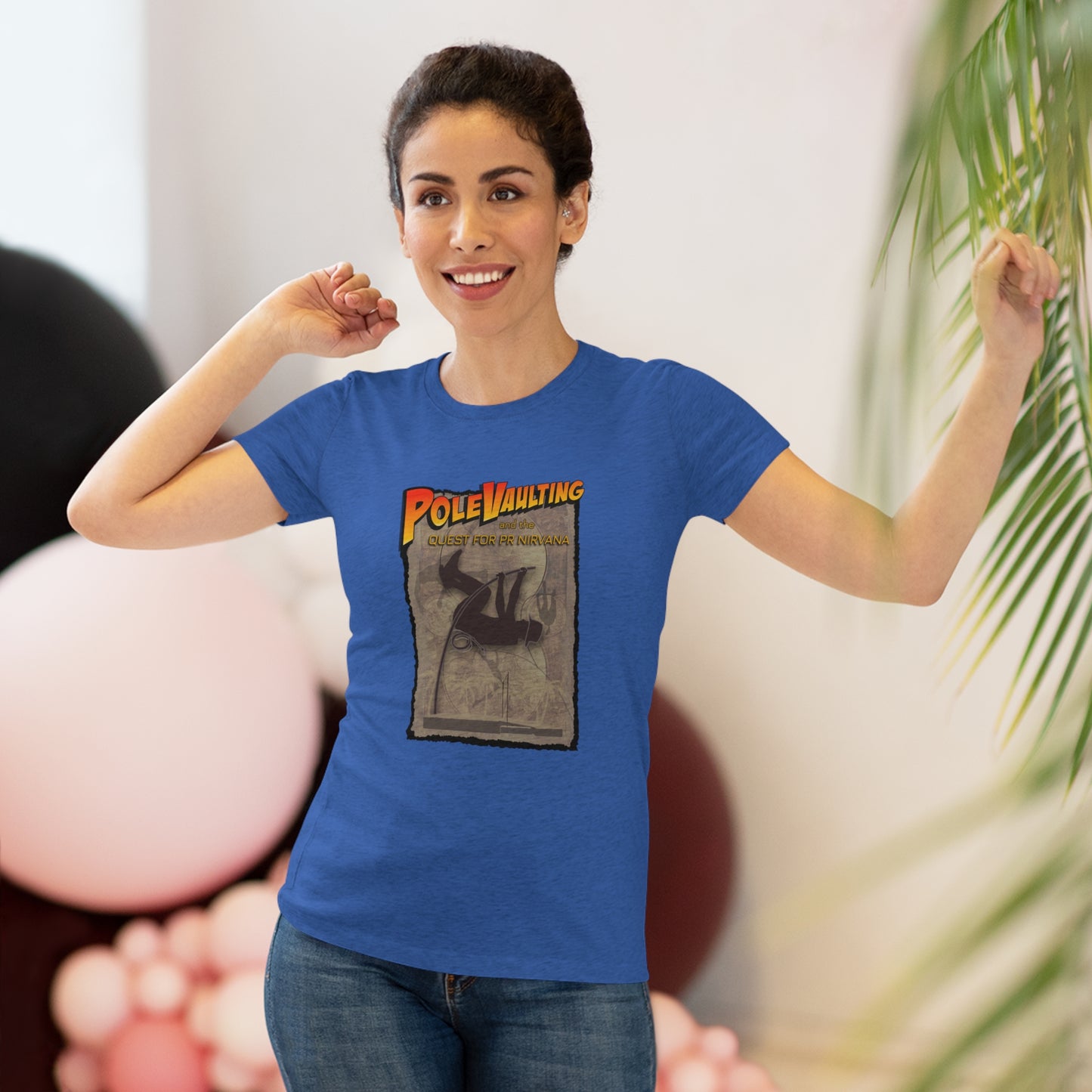 Pole Vaulting, Quest for PR Nirvana - Women's Tri-Blend Tee