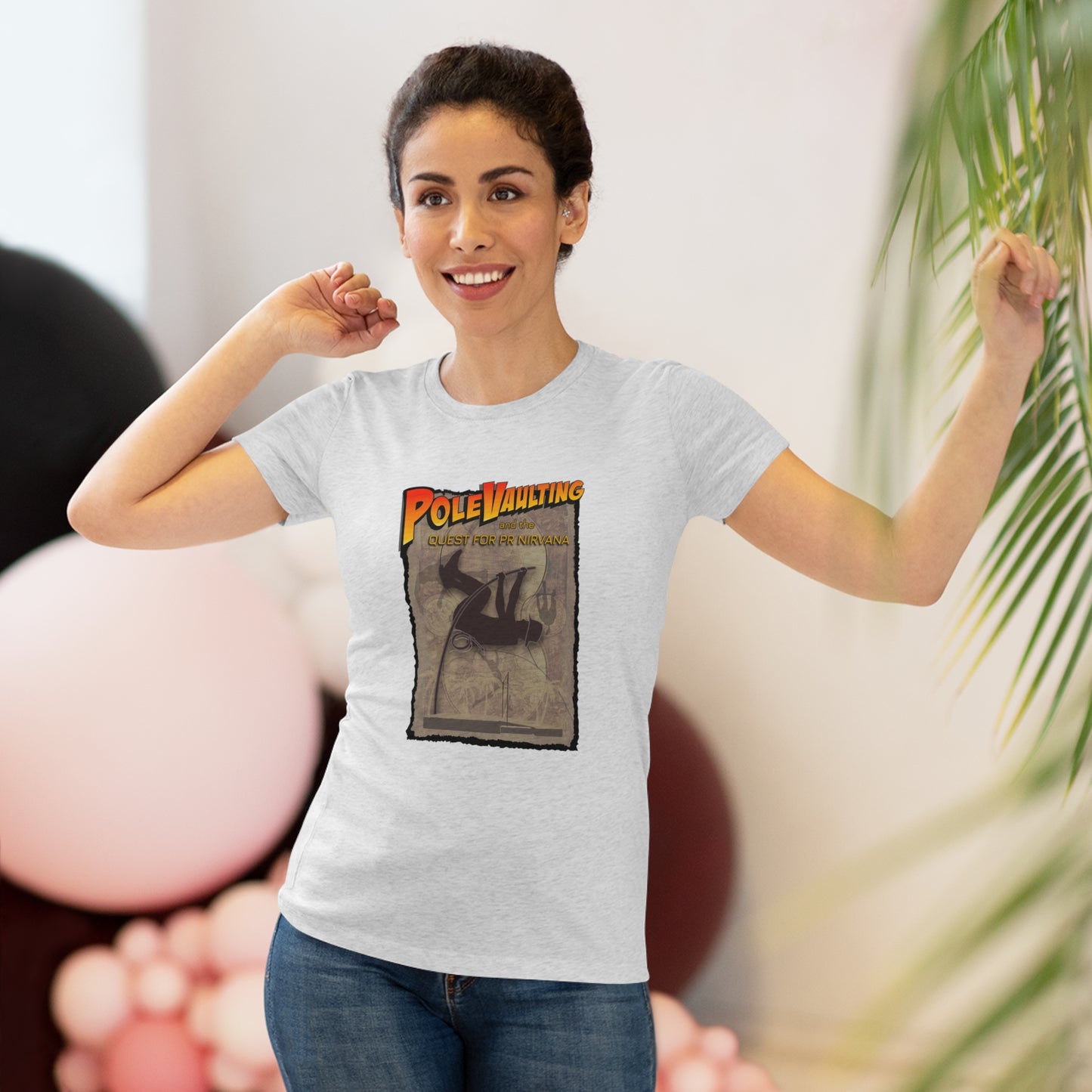 Pole Vaulting, Quest for PR Nirvana - Women's Tri-Blend Tee