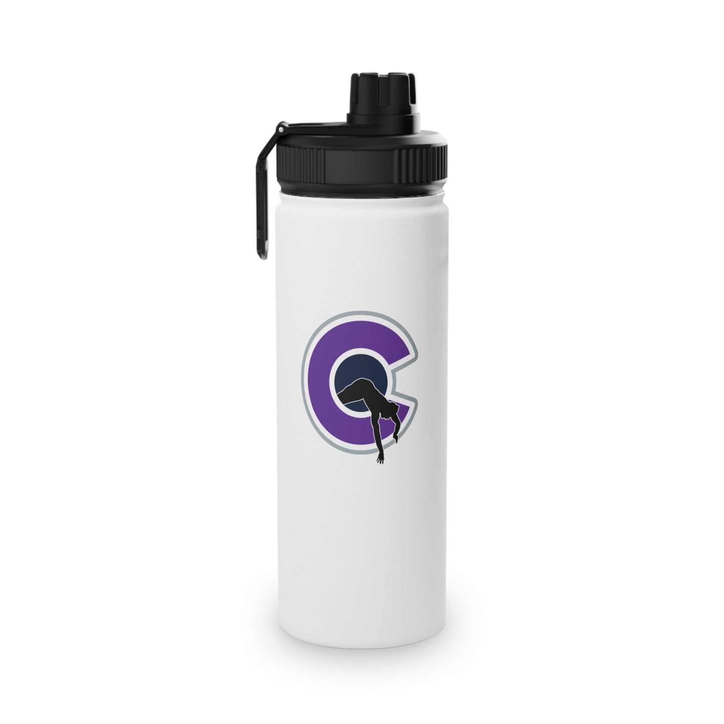 NOCO Stainless Steel Water Bottle, Sports Lid