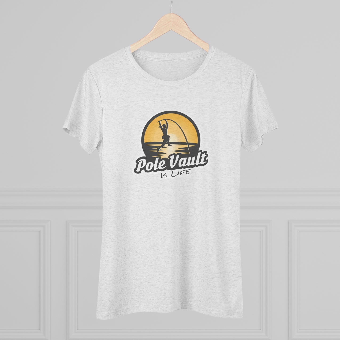 Pole Vault is Life Girl - Women's Tri-Blend Tee