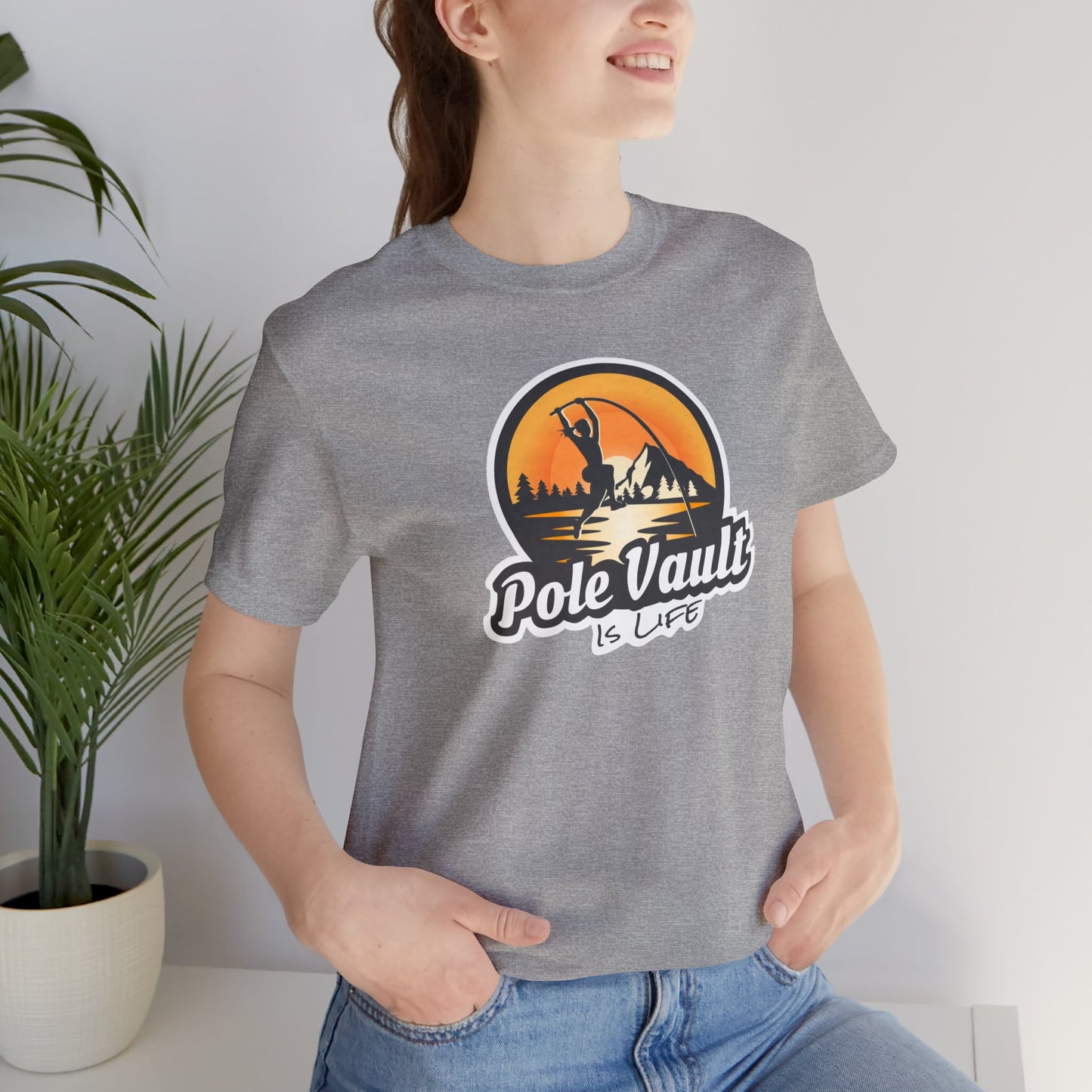 Mountain Pole Vault is Life Girl - Deluxe Tee