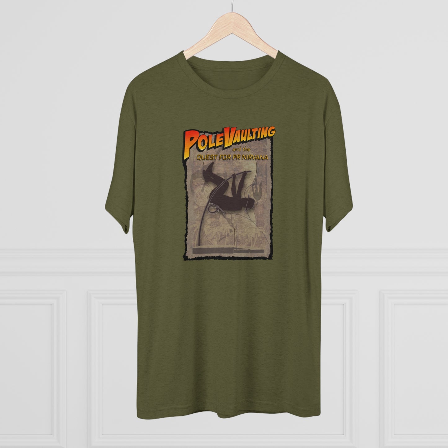 Pole Vaulting, Quest for PR Nirvana - Tri-Blend Tee