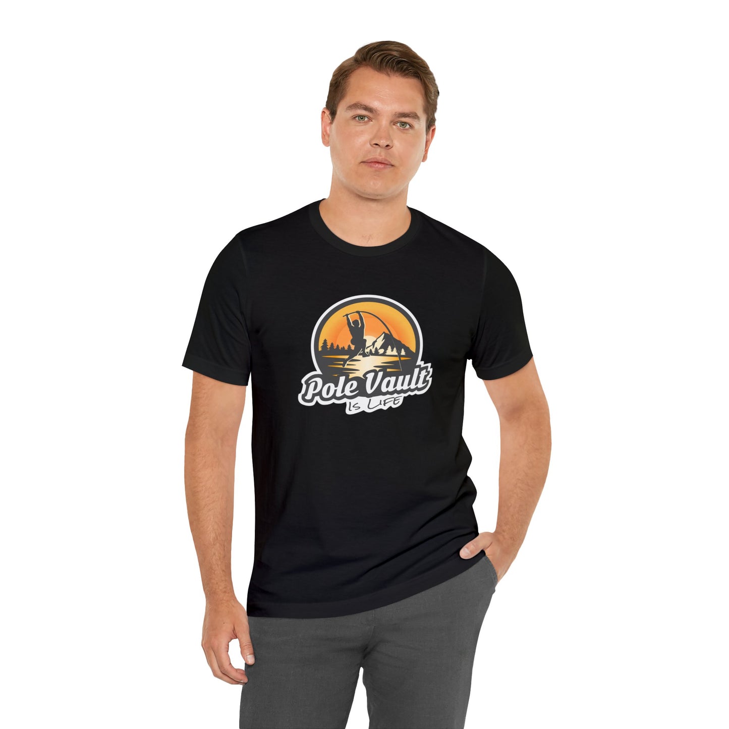 Mountain Pole Vault is Life Guy - Classic Tee