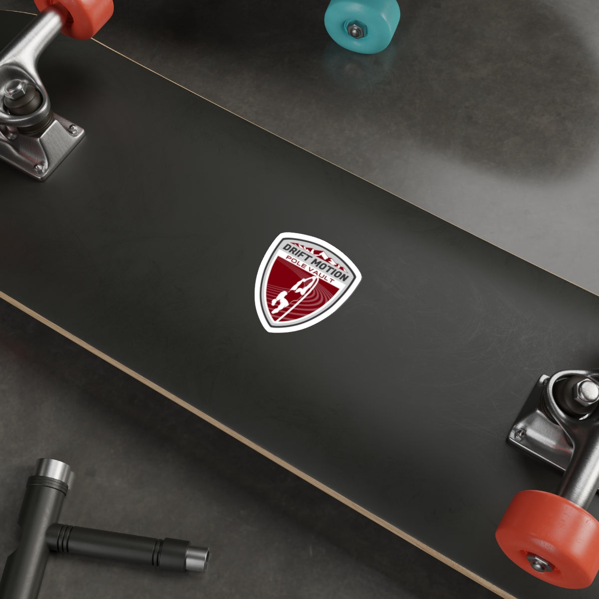 DMAC Pole Vault Crest Die-Cut Sticker