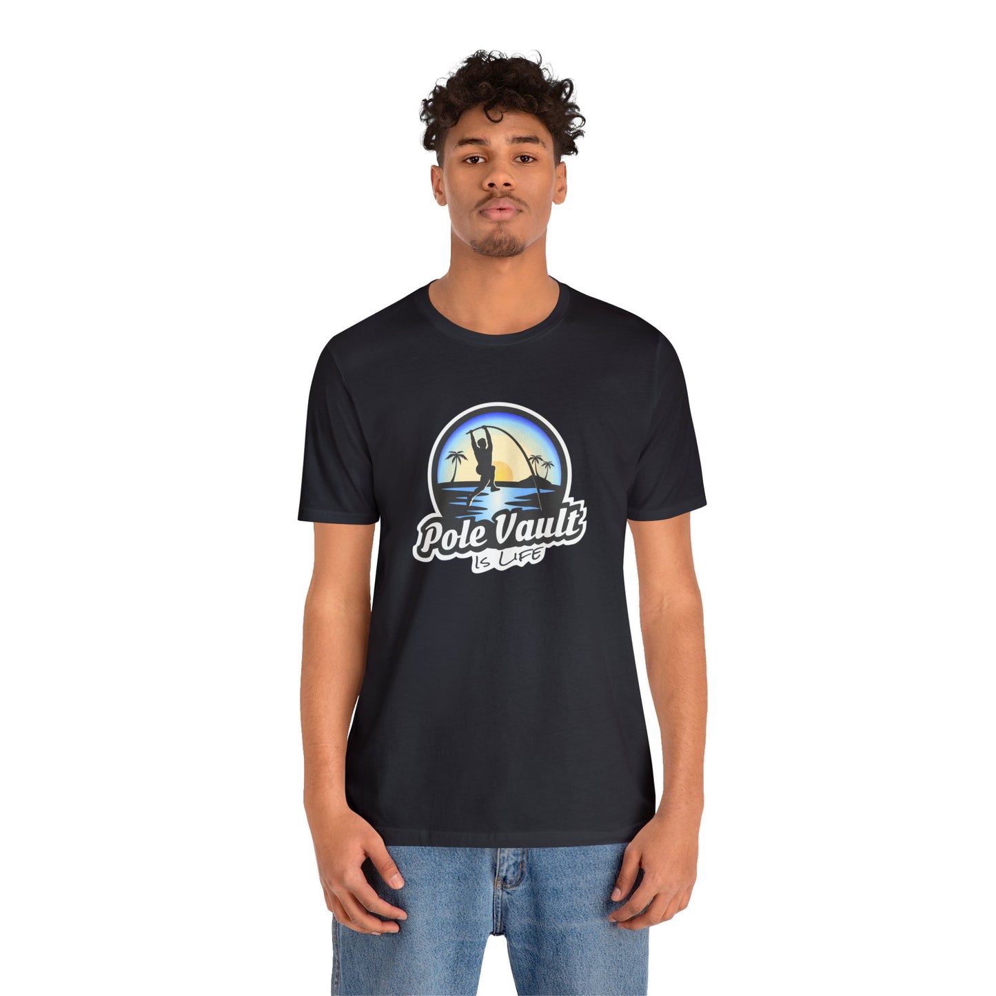 Beach Pole Vault is Life Guy - Classic Tee
