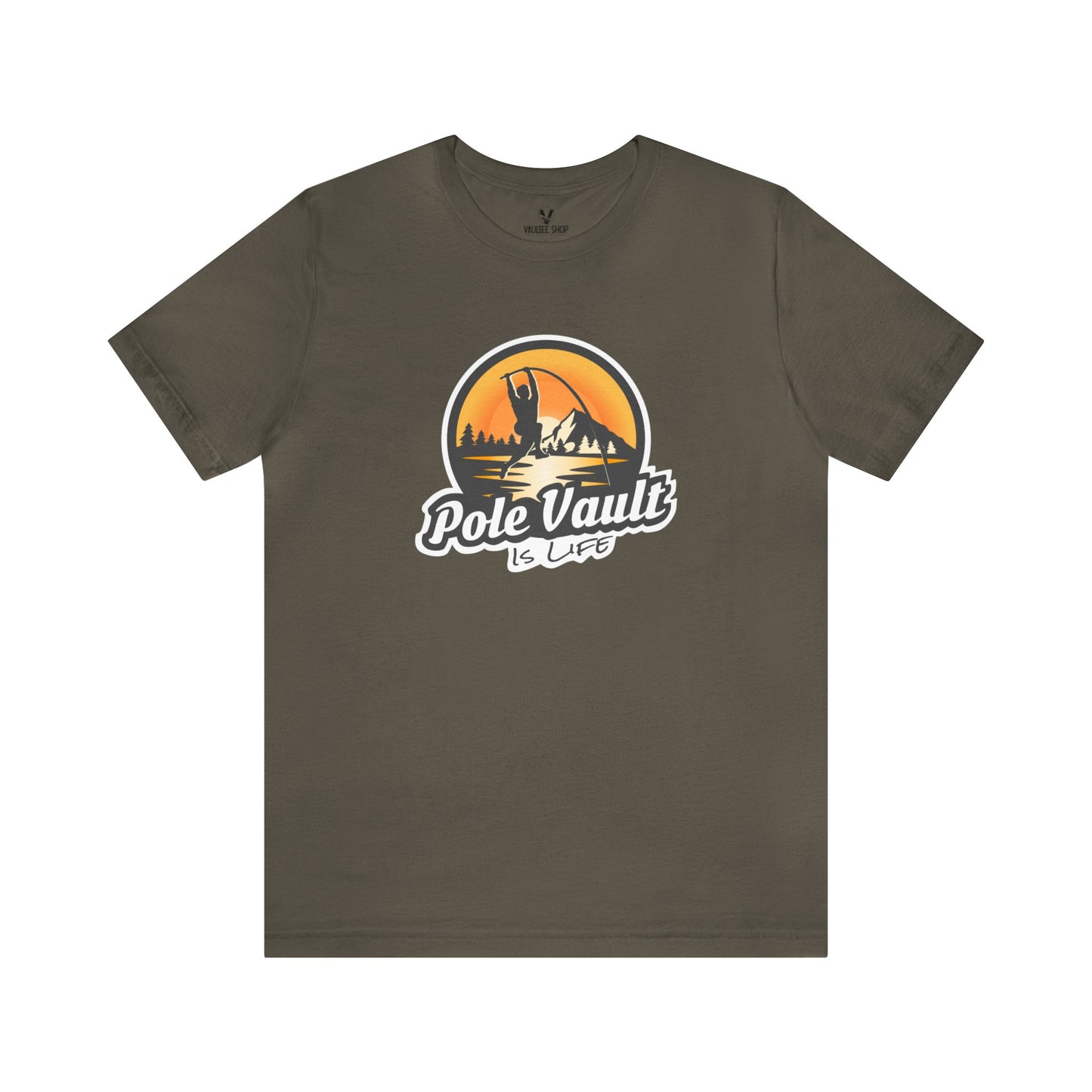 Mountain Pole Vault is Life Guy - Classic Tee