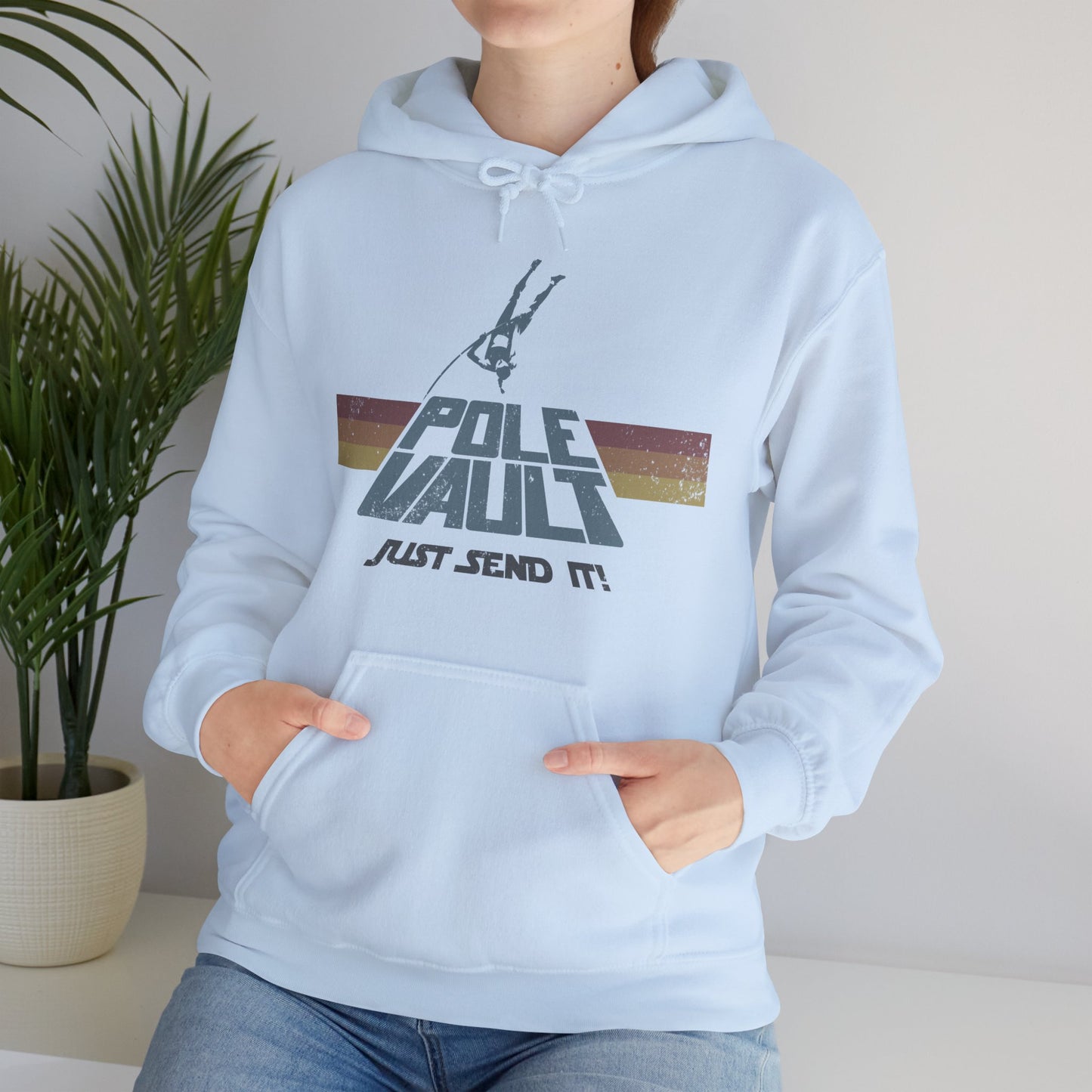 Pole Vault Just Send It Girl - Hoodie