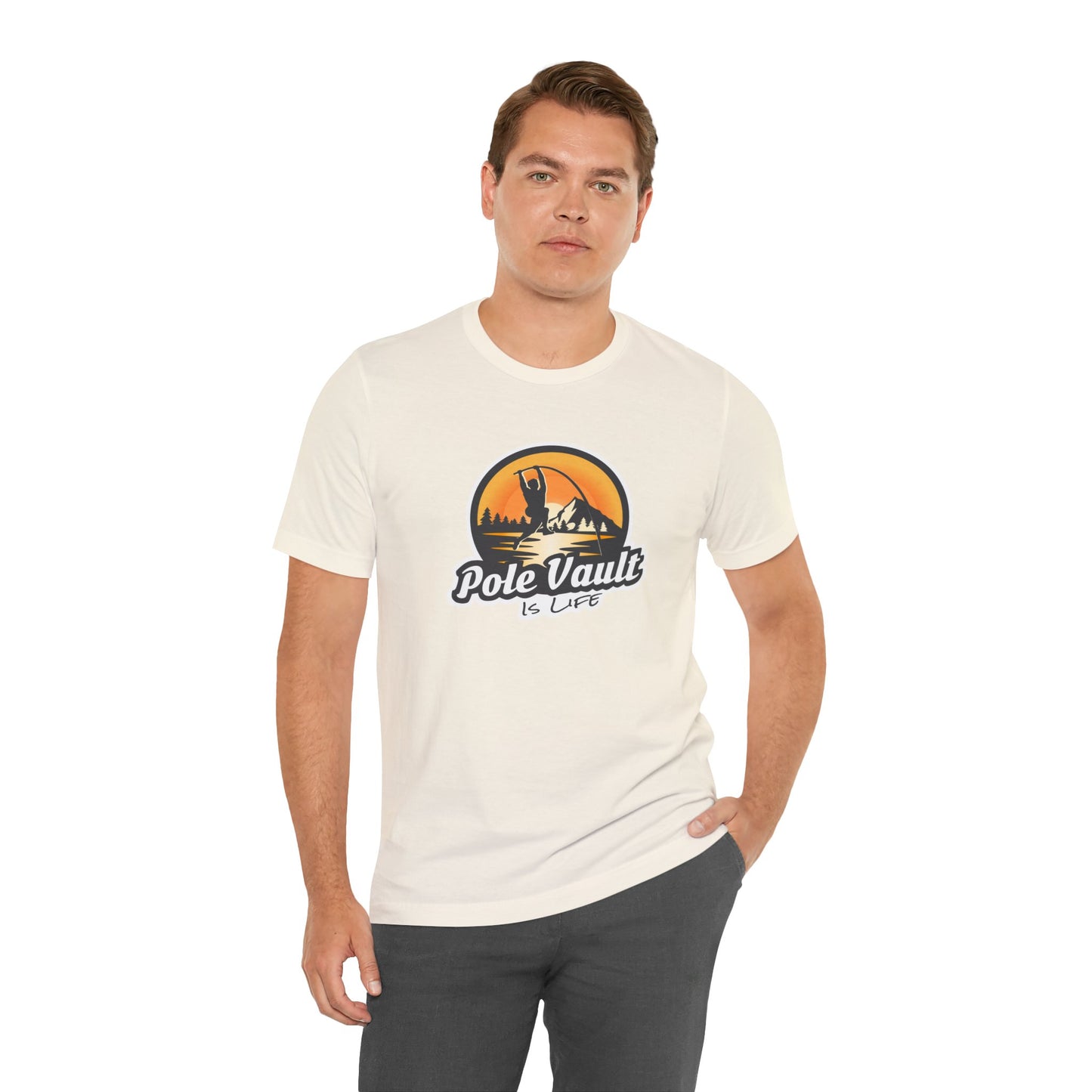 Mountain Pole Vault is Life Guy - Classic Tee