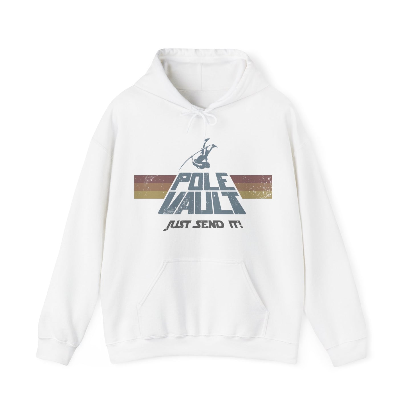 Pole Vault Just Send It Guy - Hoodie