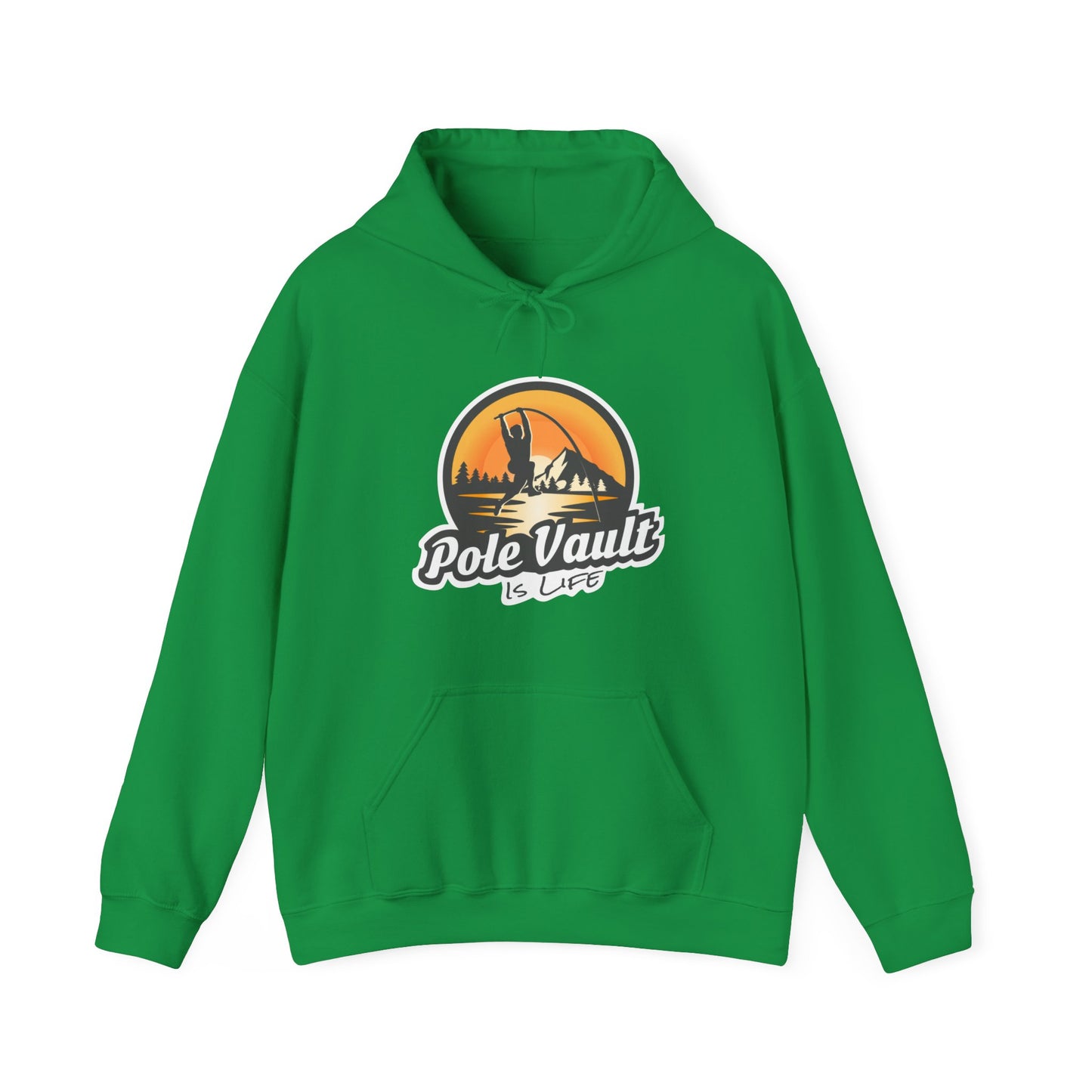 Mountain Pole Vault is Life Guy - Hoodie