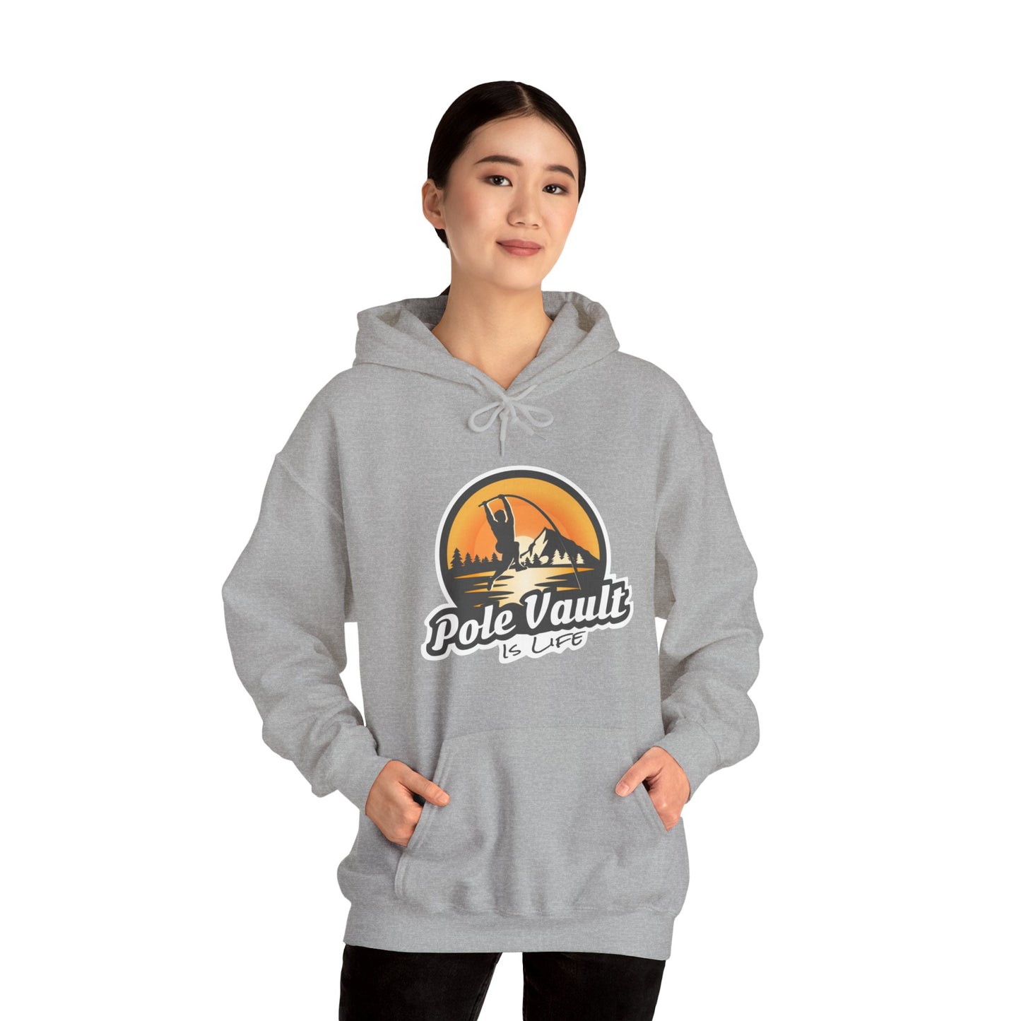 Mountain Pole Vault is Life Guy - Hoodie