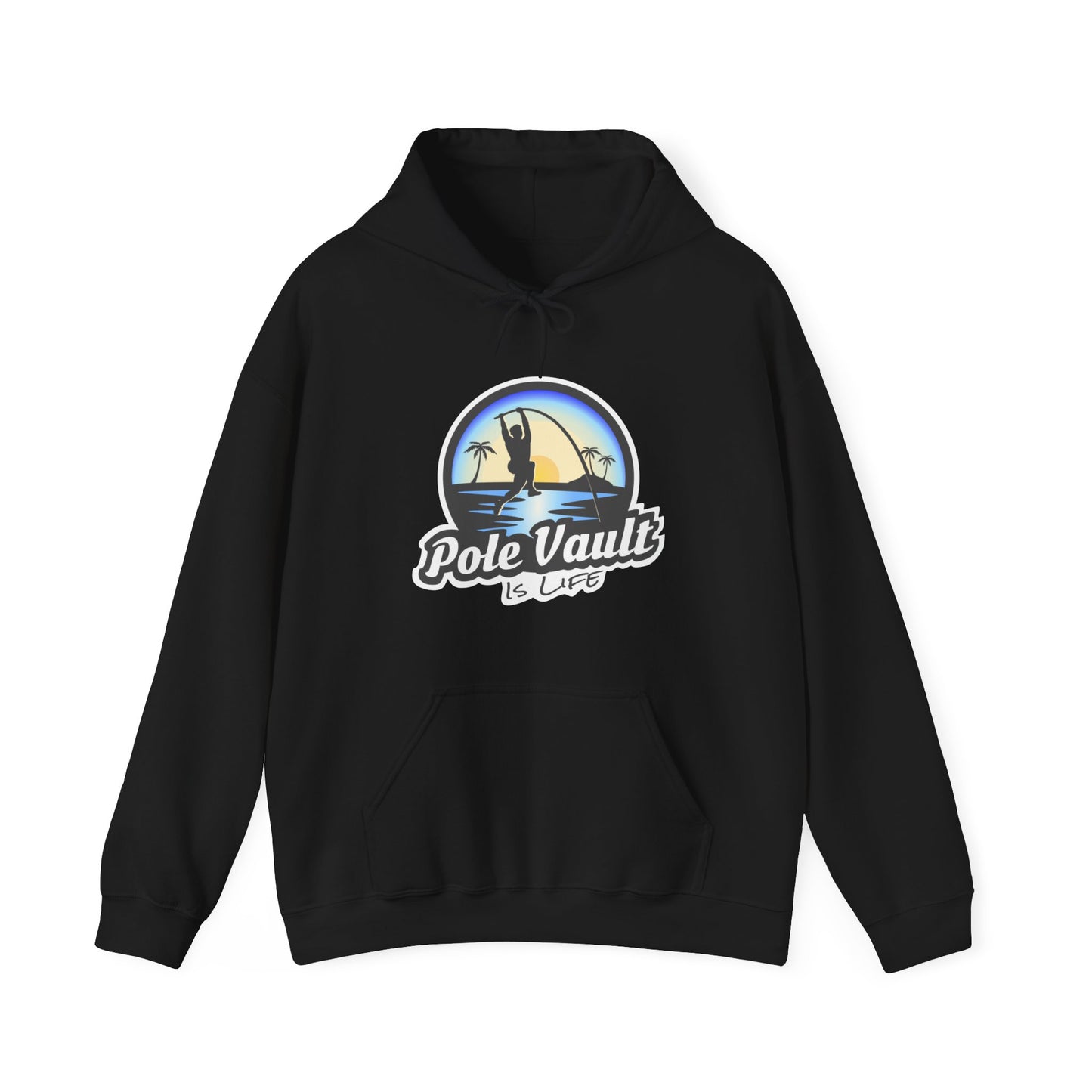 Beach Pole Vault is Life Guy - Hoodie
