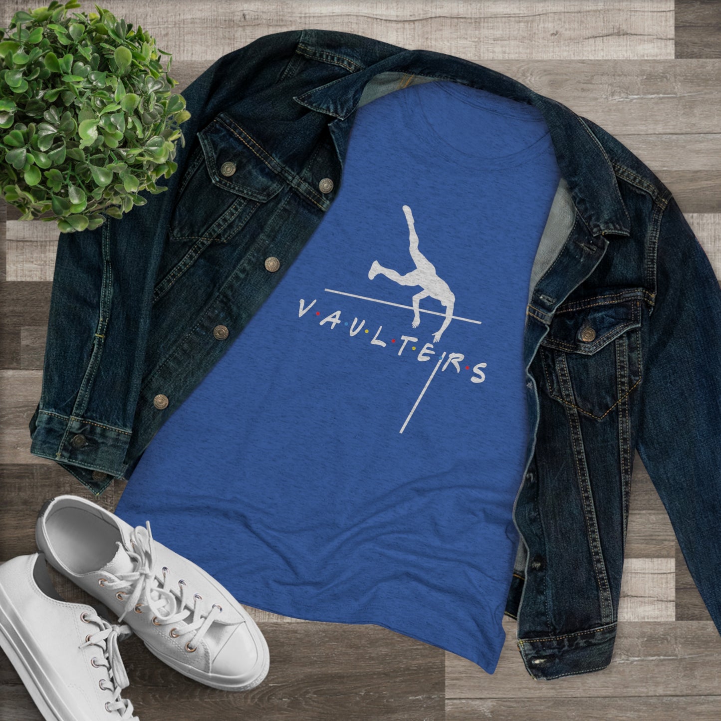 Vaulters Over It - Women's Tri-Blend Tee