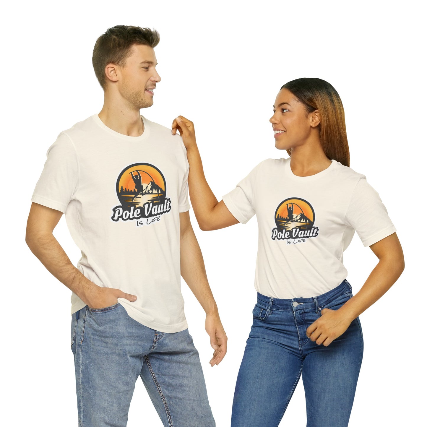 Mountain Pole Vault is Life Guy - Classic Tee