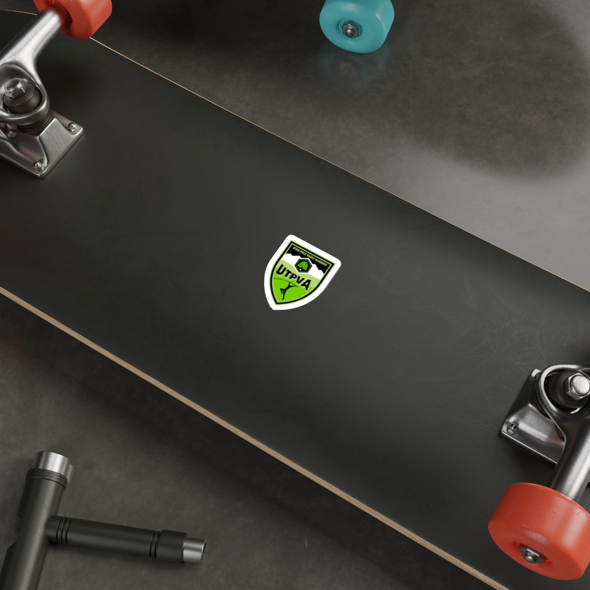 UTPVA Crest Die-Cut Sticker