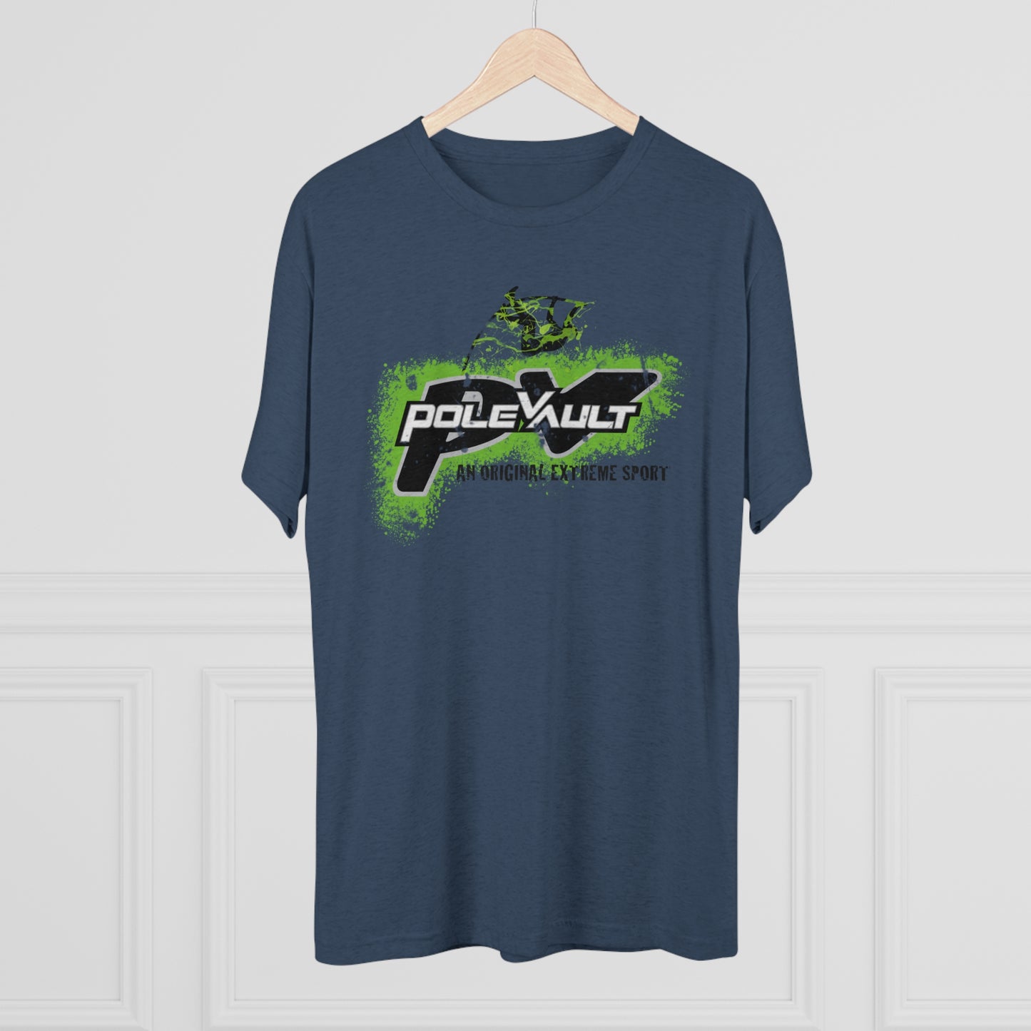 Pole Vault, An Original Extreme Sport - Tri-Blend Tee