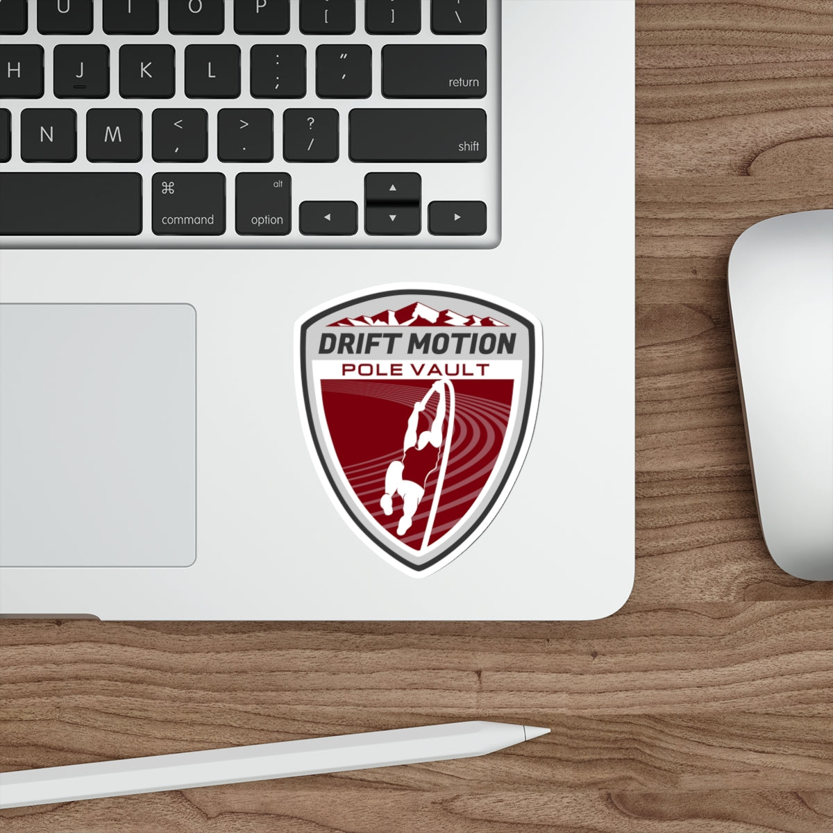 DMAC Pole Vault Crest Die-Cut Sticker