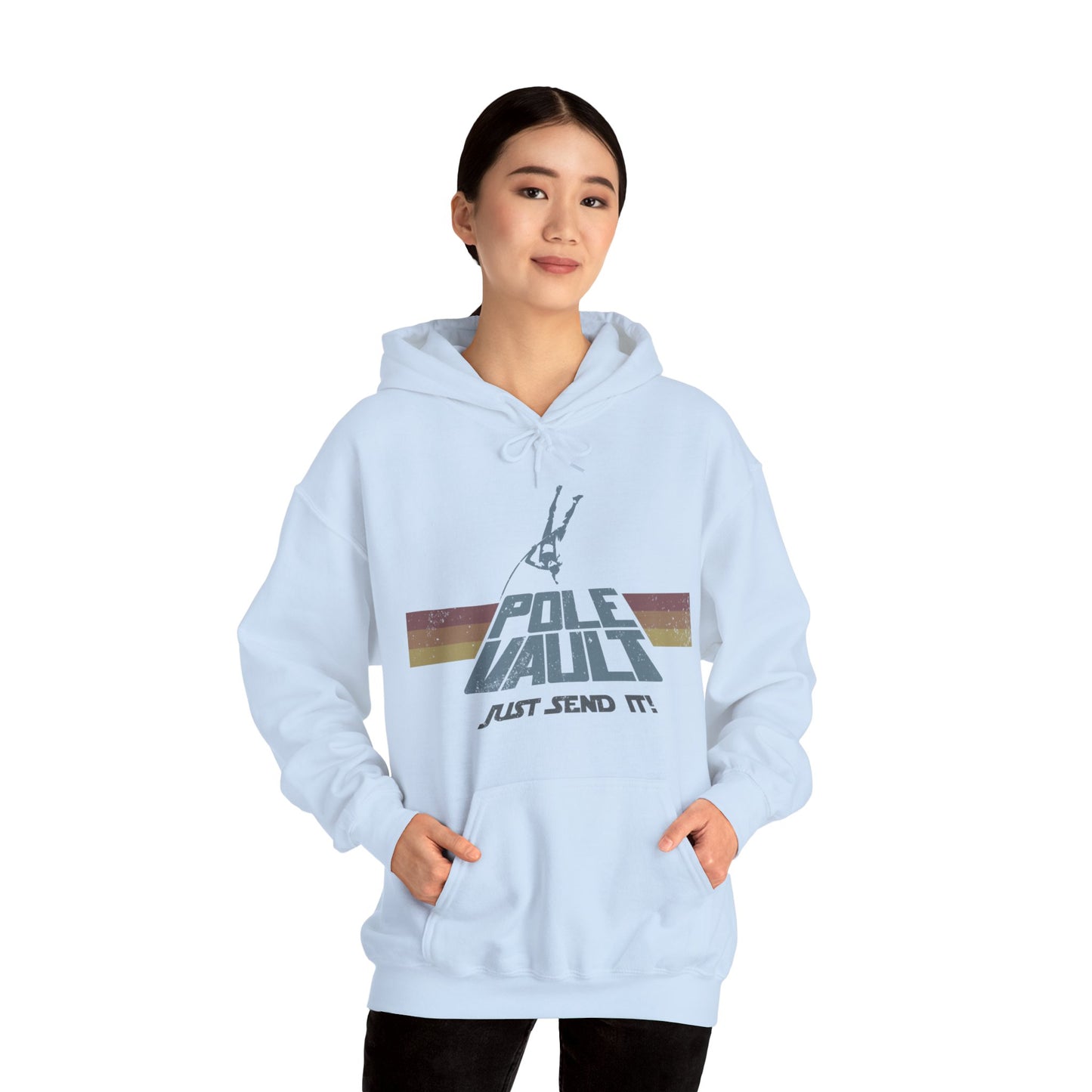 Pole Vault Just Send It Girl - Hoodie