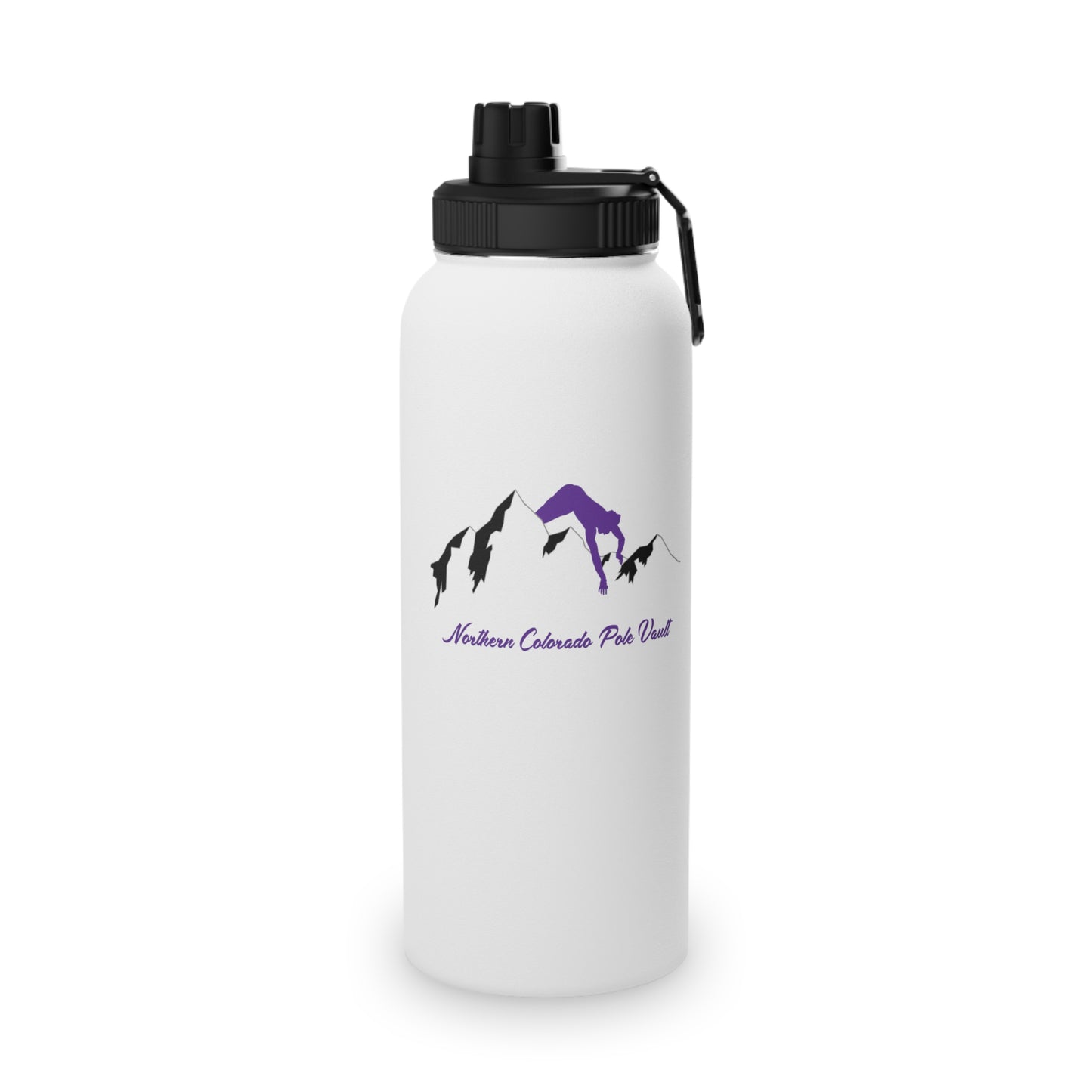 NOCO Stainless Steel Water Bottle, Sports Lid