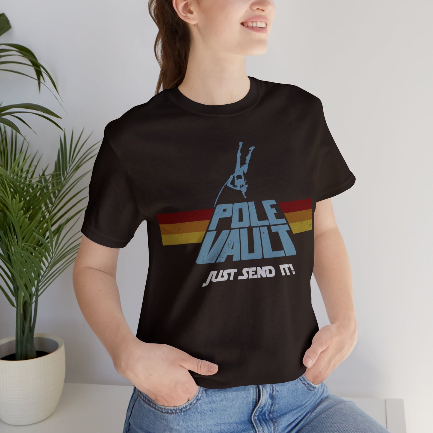 Pole Vault Just Send It Girl - Classic Tee