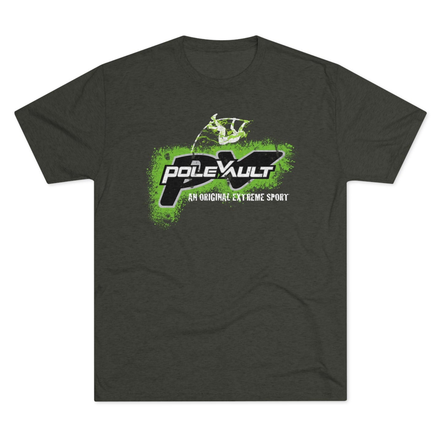 Pole Vault, An Original Extreme Sport - Tri-Blend Tee