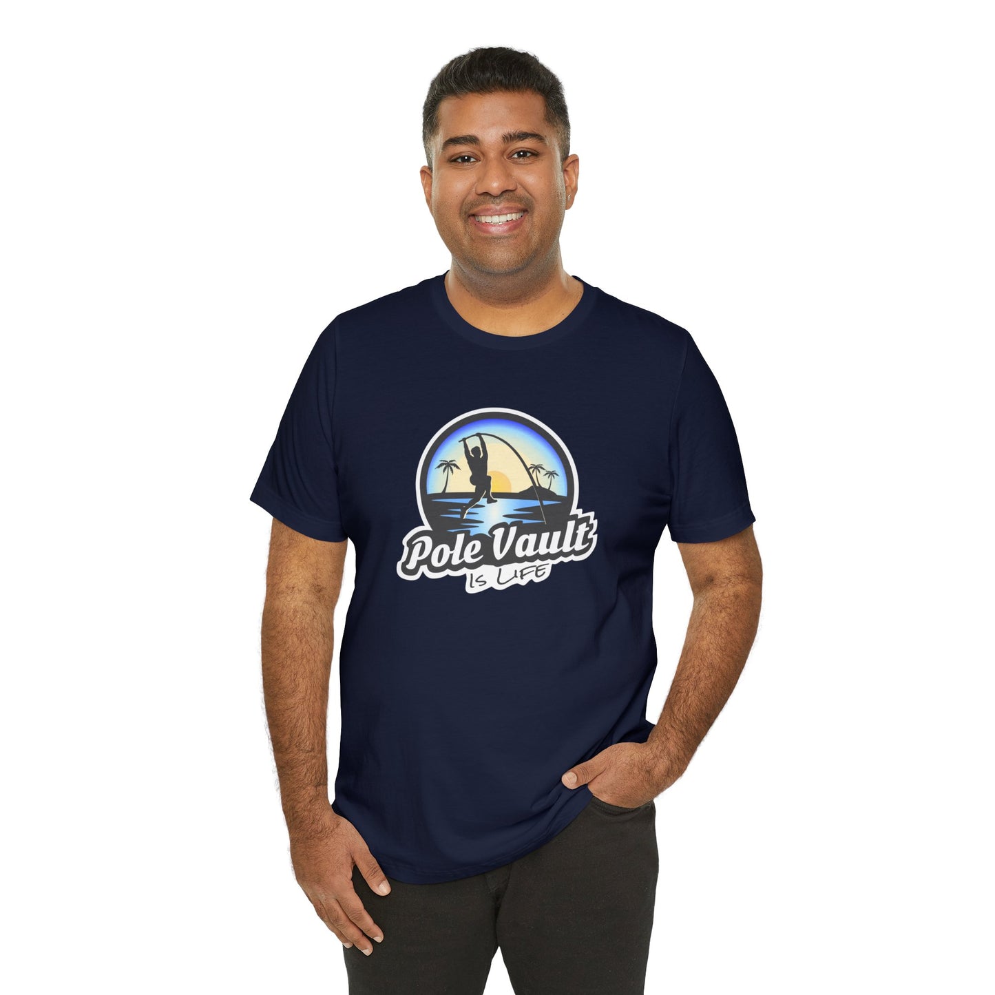 Beach Pole Vault is Life Guy - Classic Tee