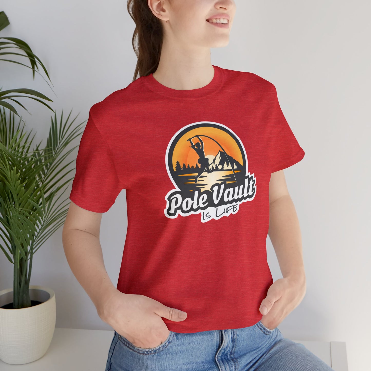 Mountain Pole Vault is Life Girl - Deluxe Tee