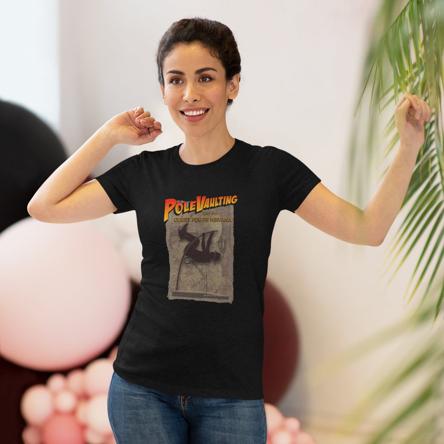 Pole Vaulting, Quest for PR Nirvana - Women's Tri-Blend Tee