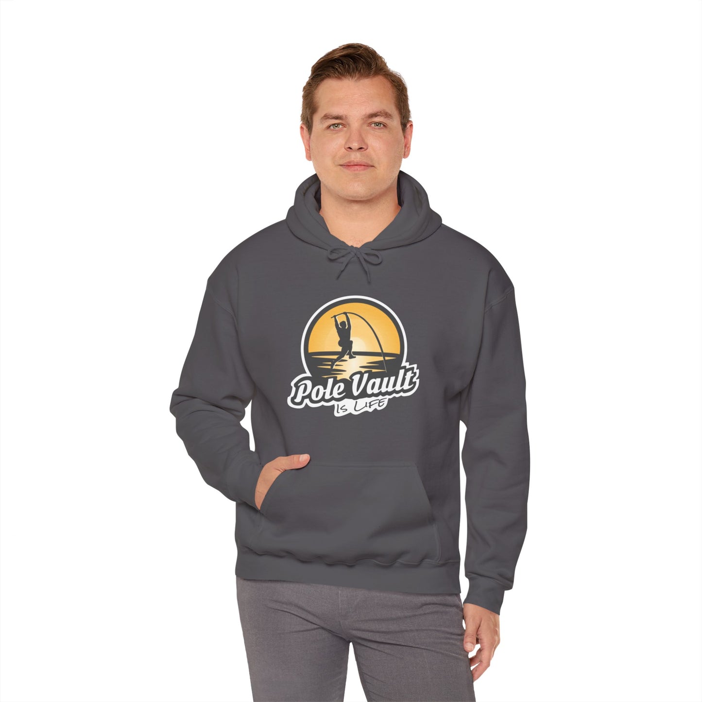Pole Vault is Life Guy - Hoodie