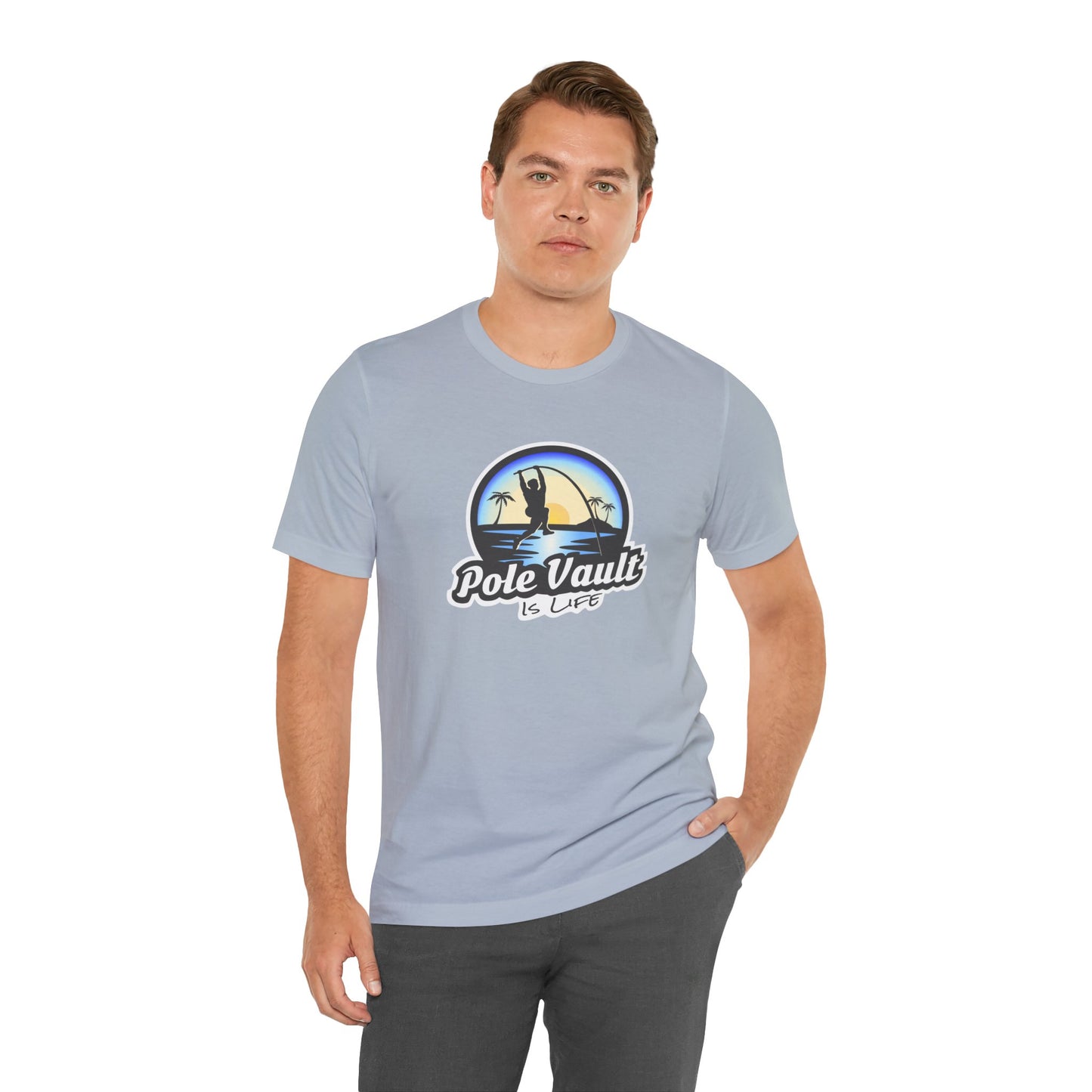 Beach Pole Vault is Life Guy - Classic Tee
