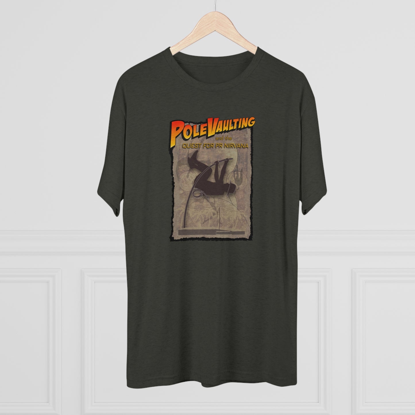 Pole Vaulting, Quest for PR Nirvana - Tri-Blend Tee