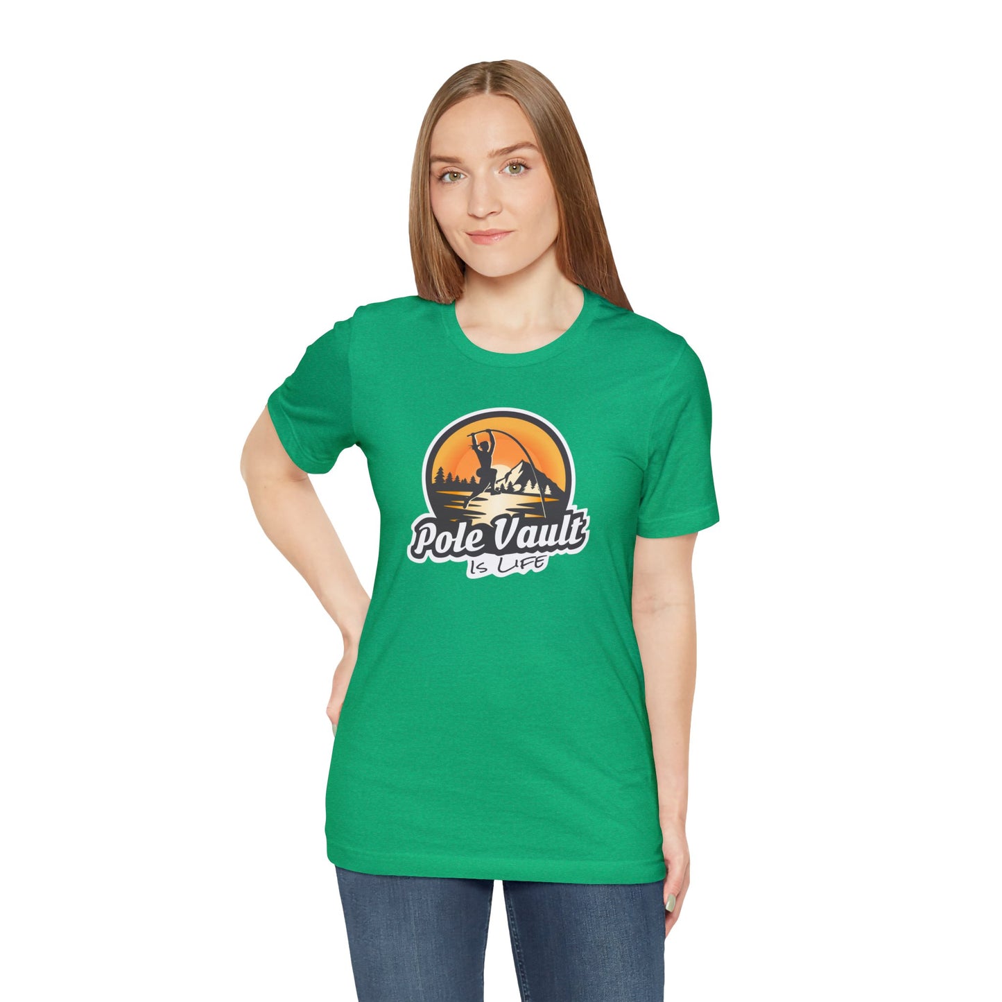 Mountain Pole Vault is Life Girl - Deluxe Tee