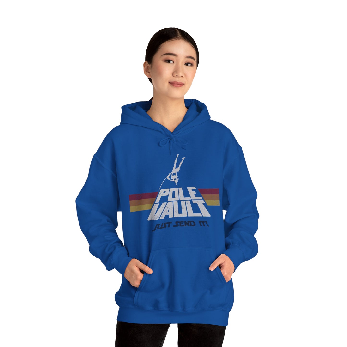 Pole Vault Just Send It Girl - Hoodie