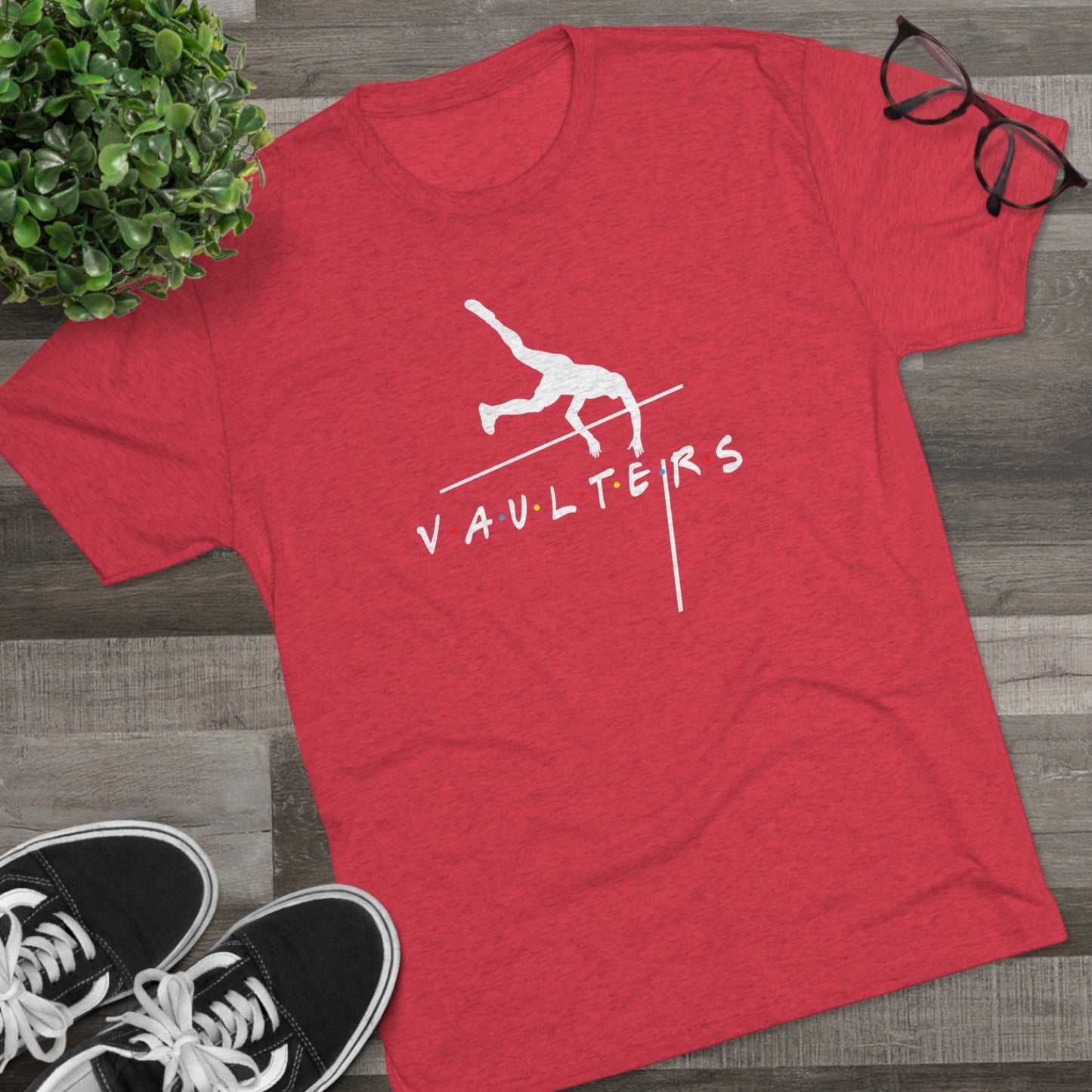 Vaulters Over It - Tri-Blend Tee